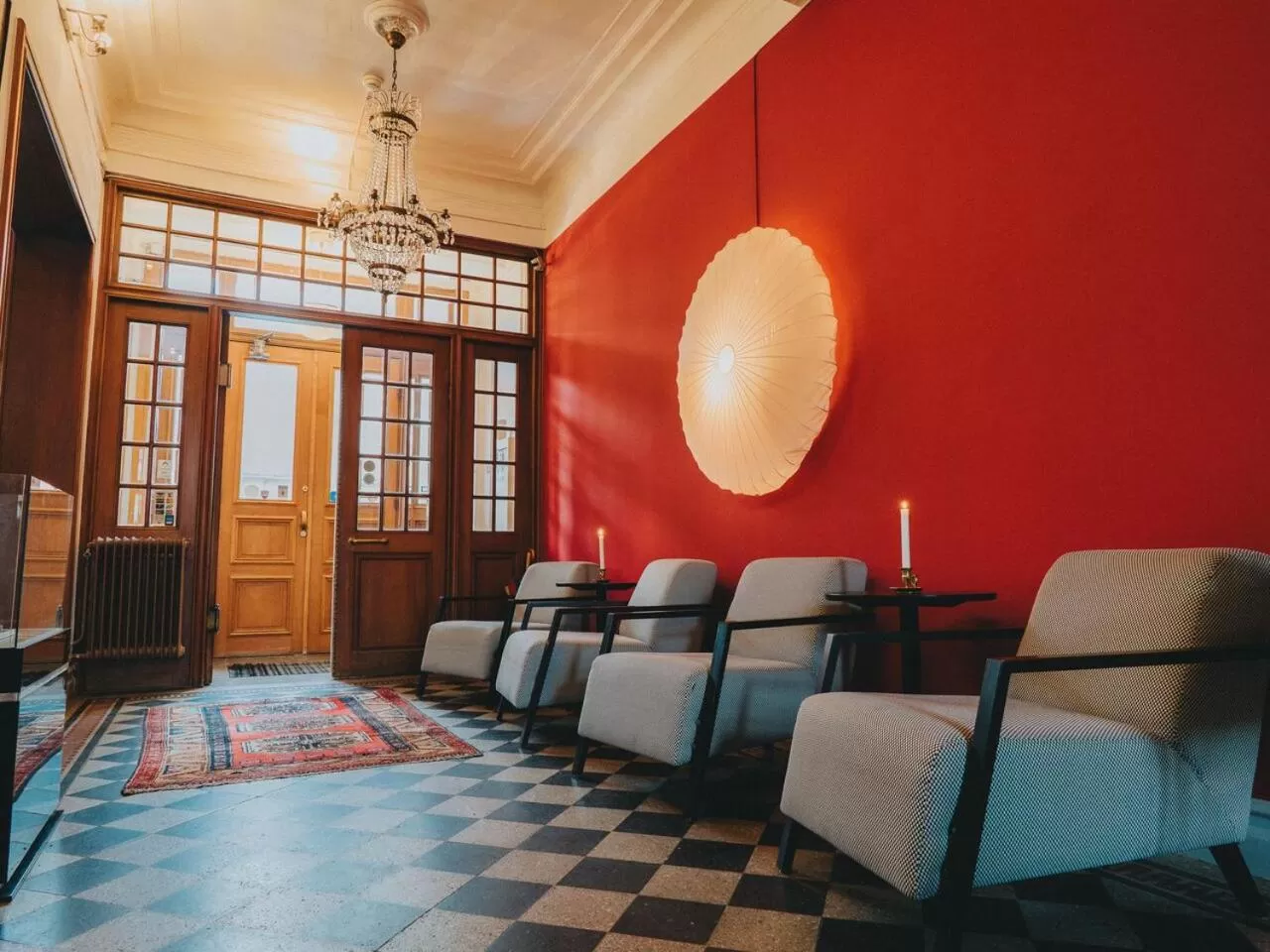 Lobby or reception in Arboga Stadshotell