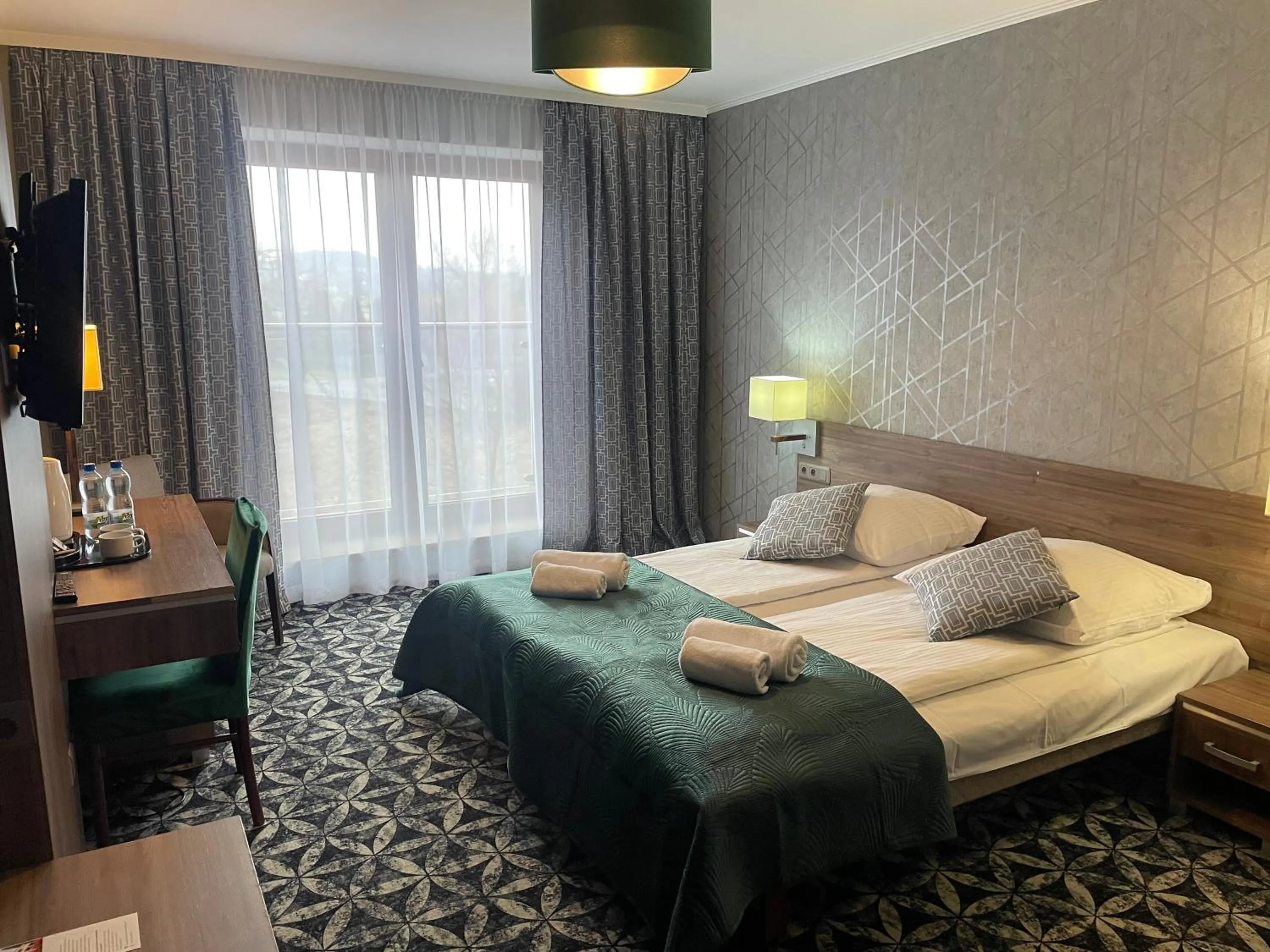 Bed in Hotel Zakliki