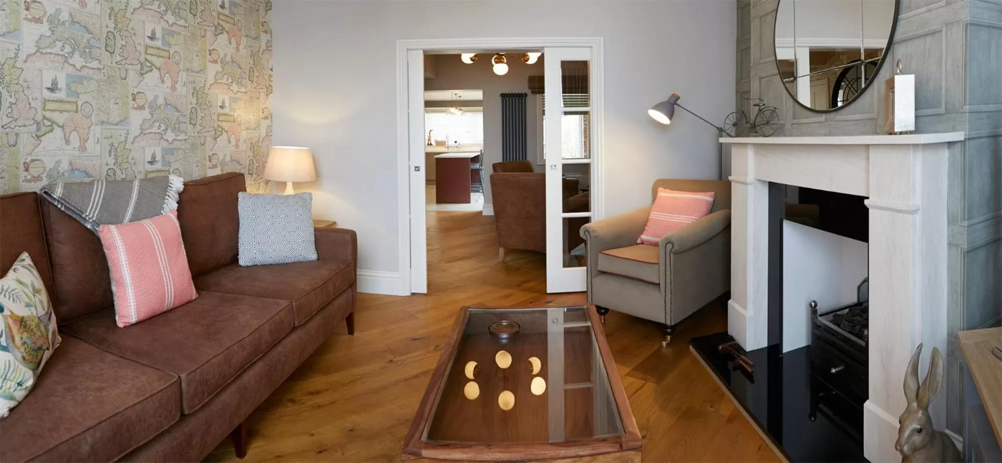 Living room in The Plough Inn & Cottages