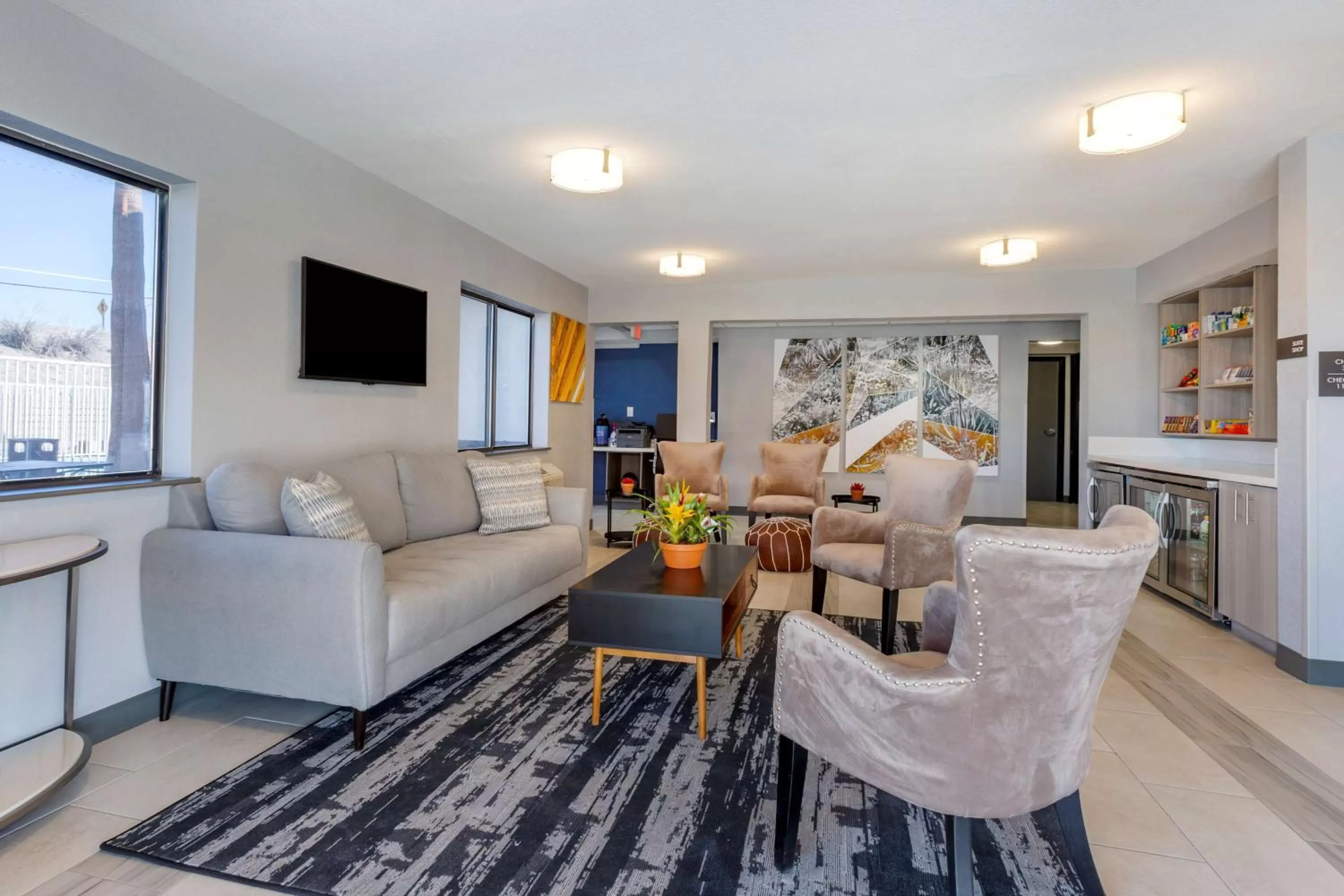 Lobby or reception in Best Western Blythe