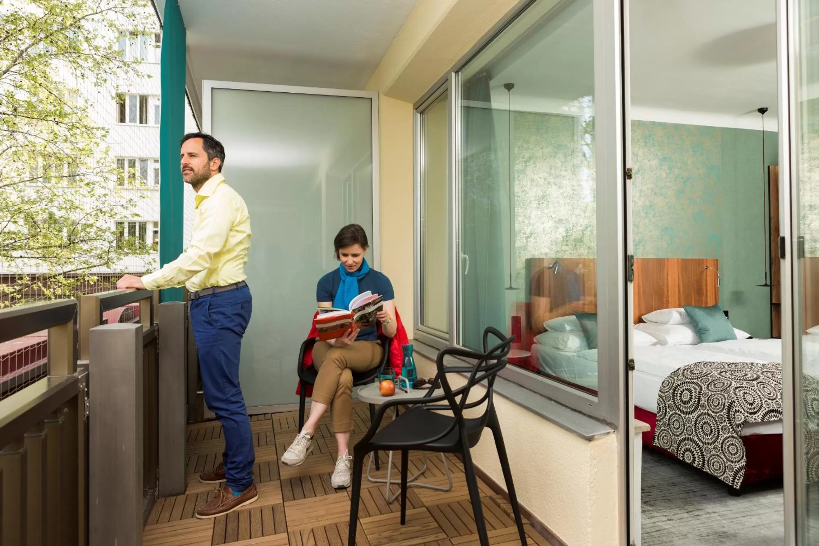 Double Room with Balcony in Hotel Capricorno