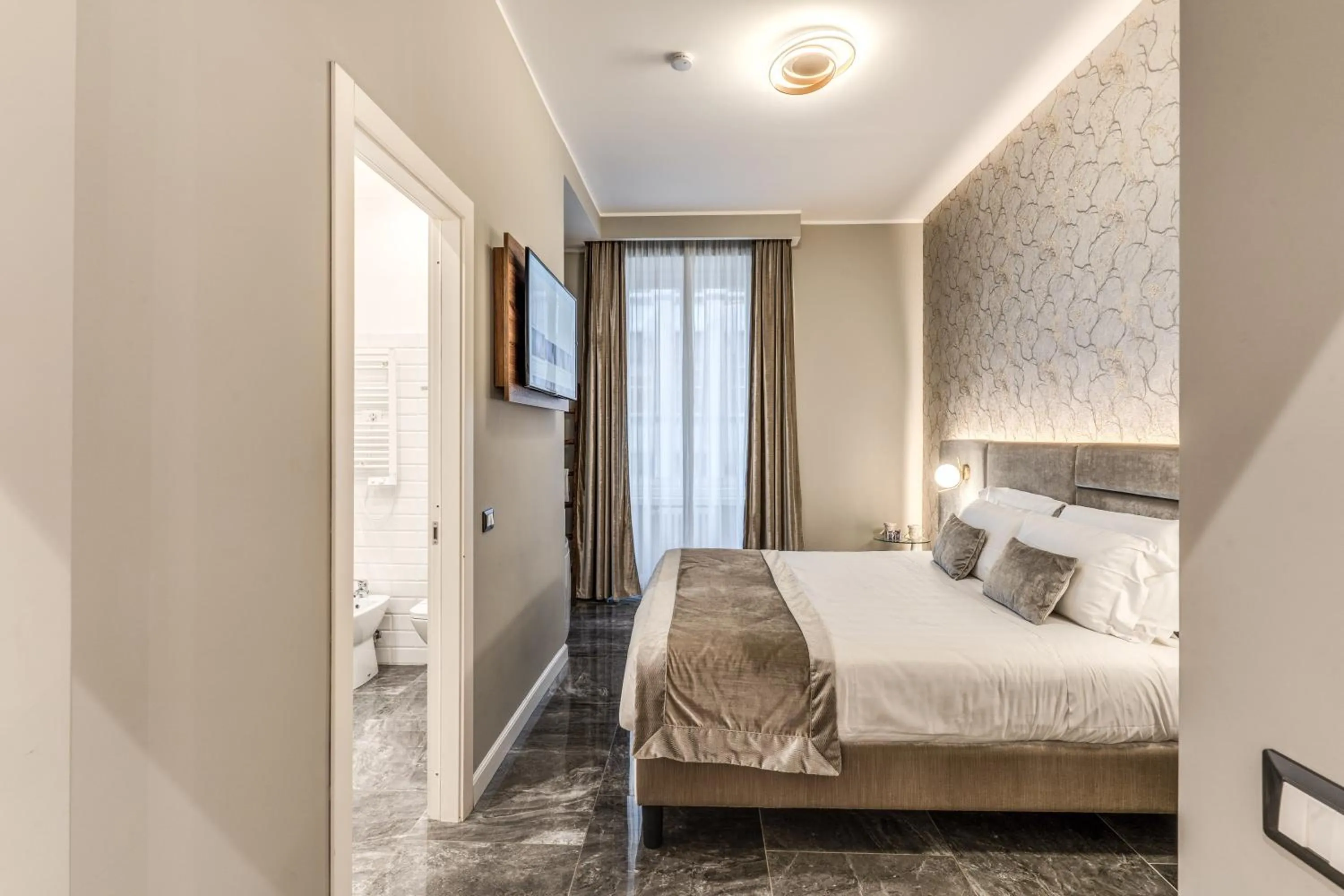 Bedroom, Bed in Apollo Boutique Hotel