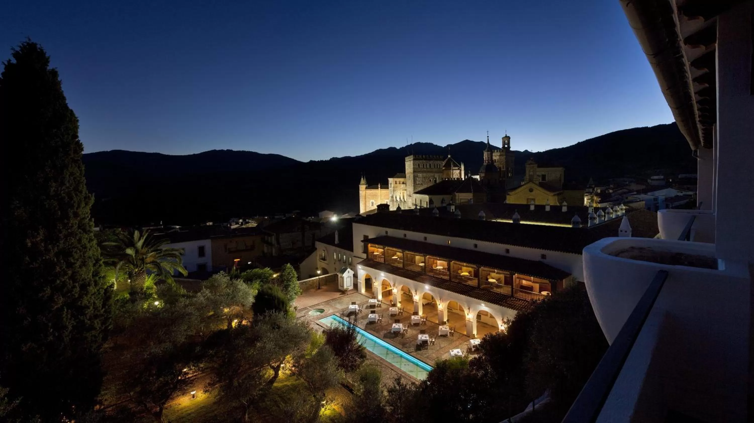 Night in Parador de Guadalupe