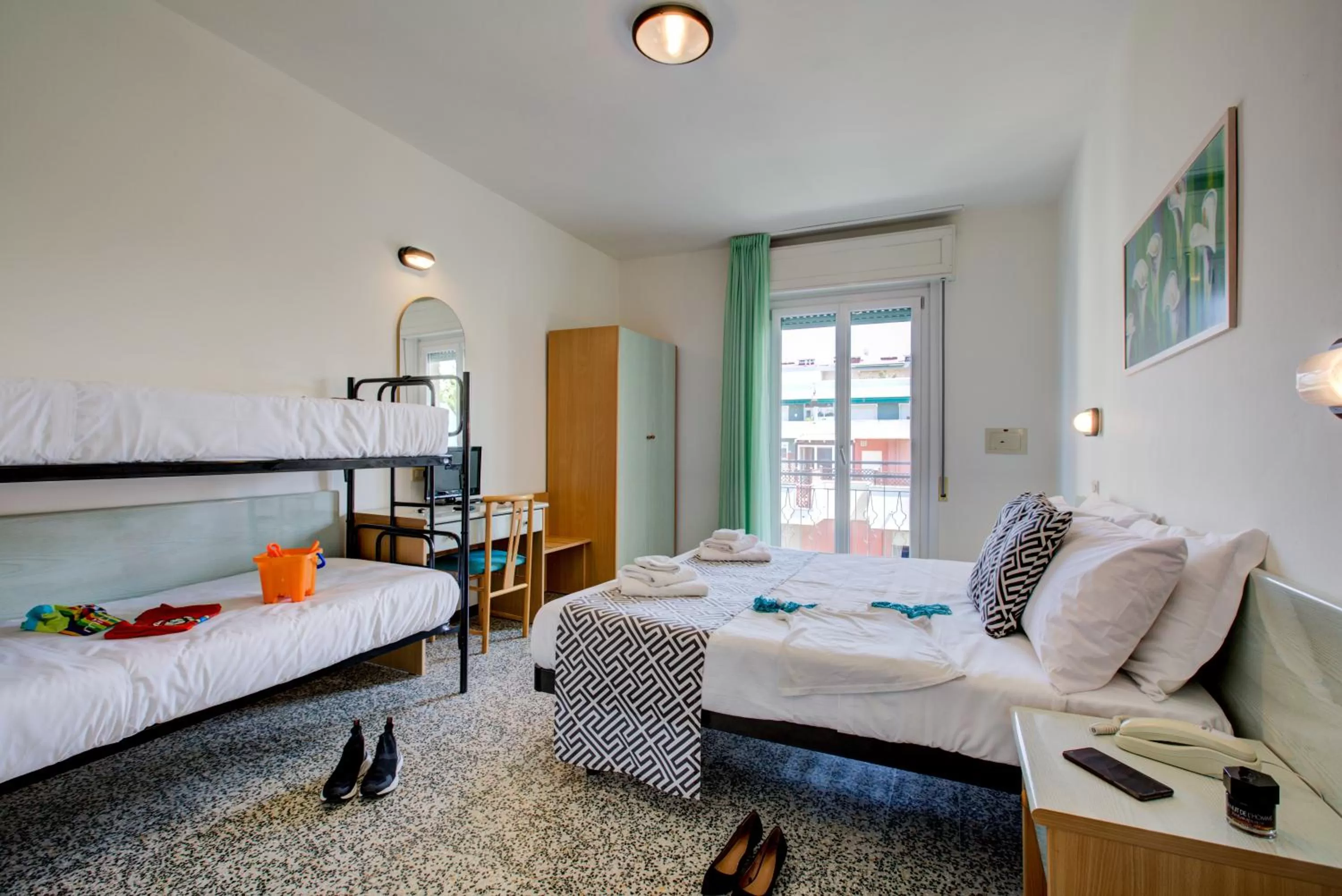 Photo of the whole room, Bed in Hotel Christian Ideale Per Famiglie