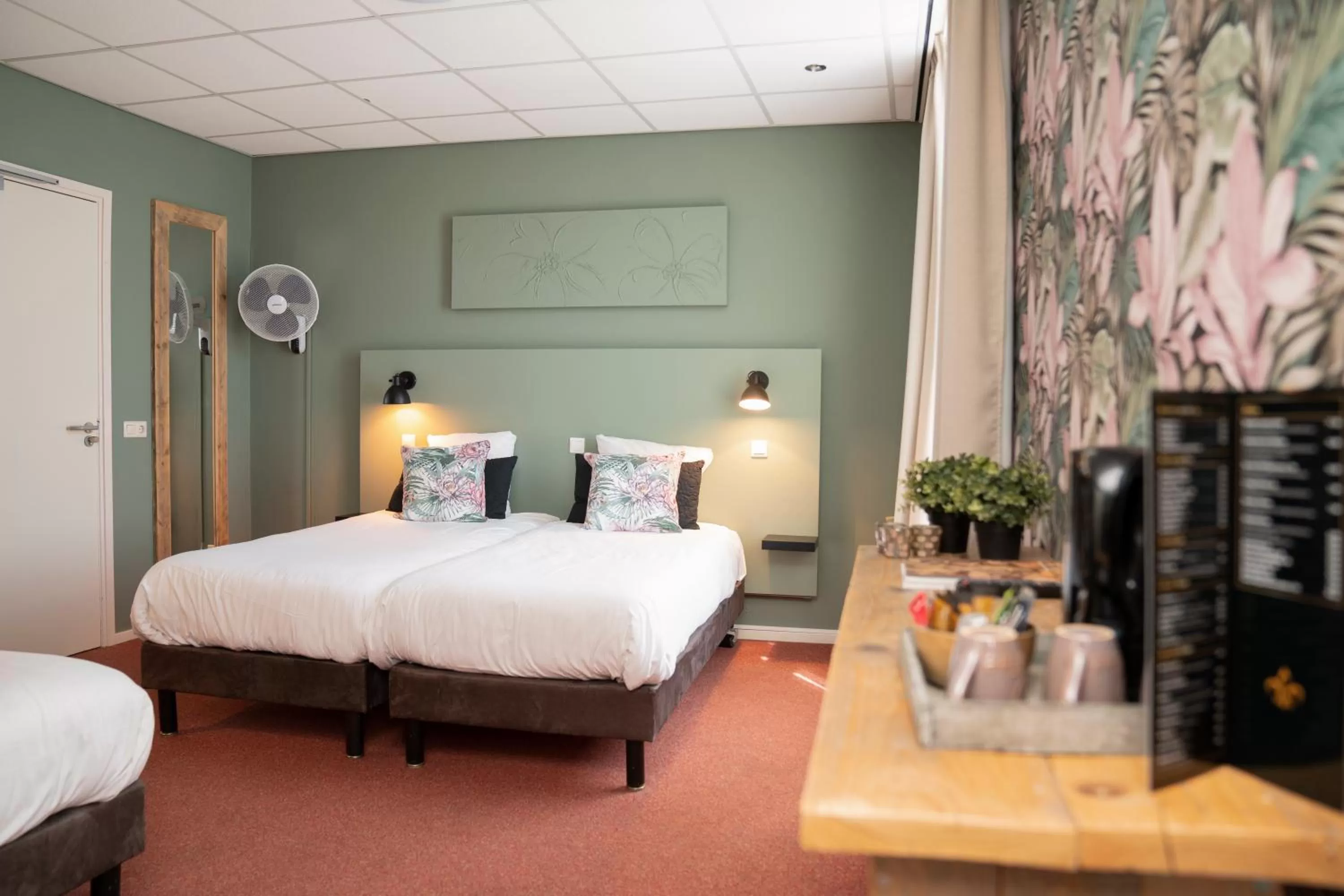 Bed in Hotel Villa Flora