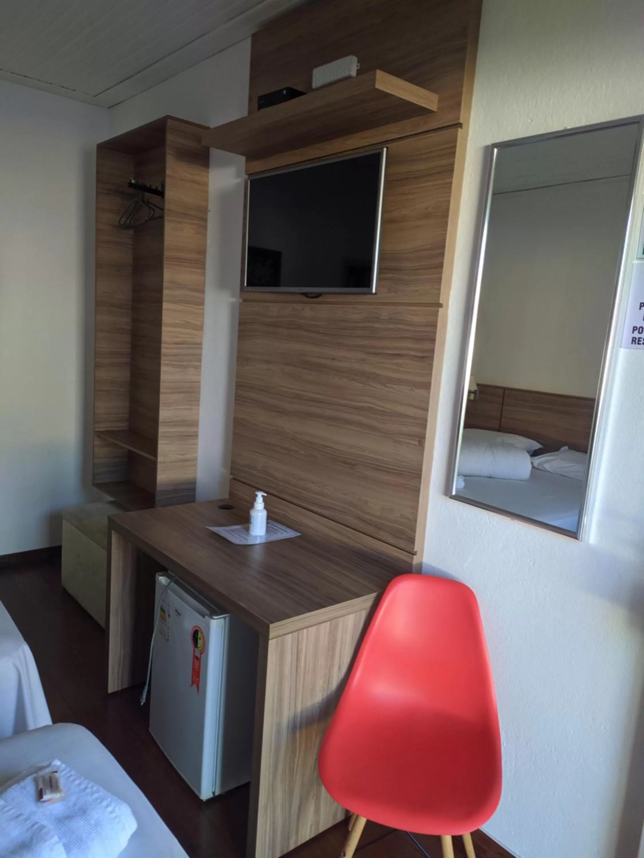 TV/Entertainment Center in Pousada o Amanhecer