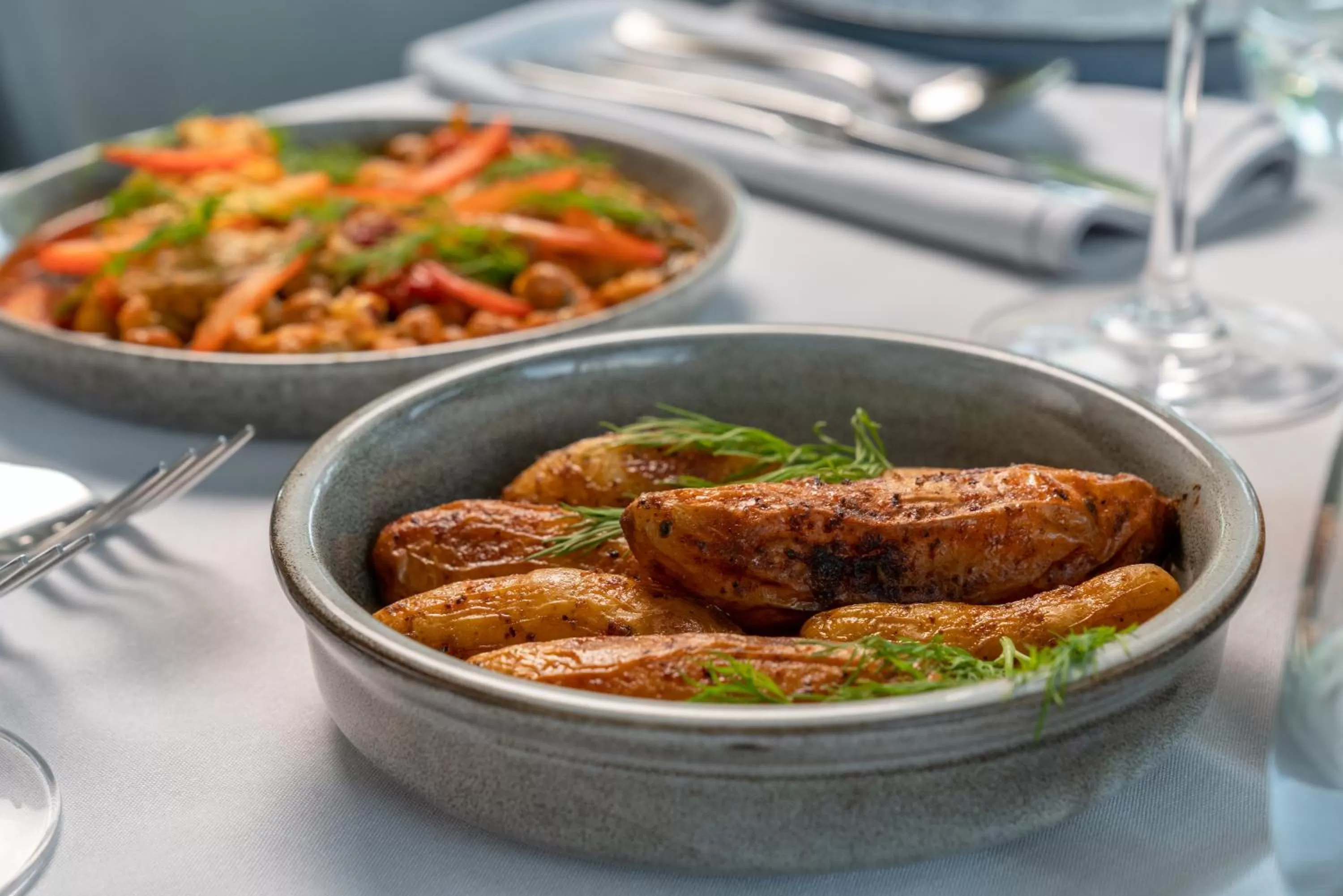 Food in The Altair Bay Harbor Hotel