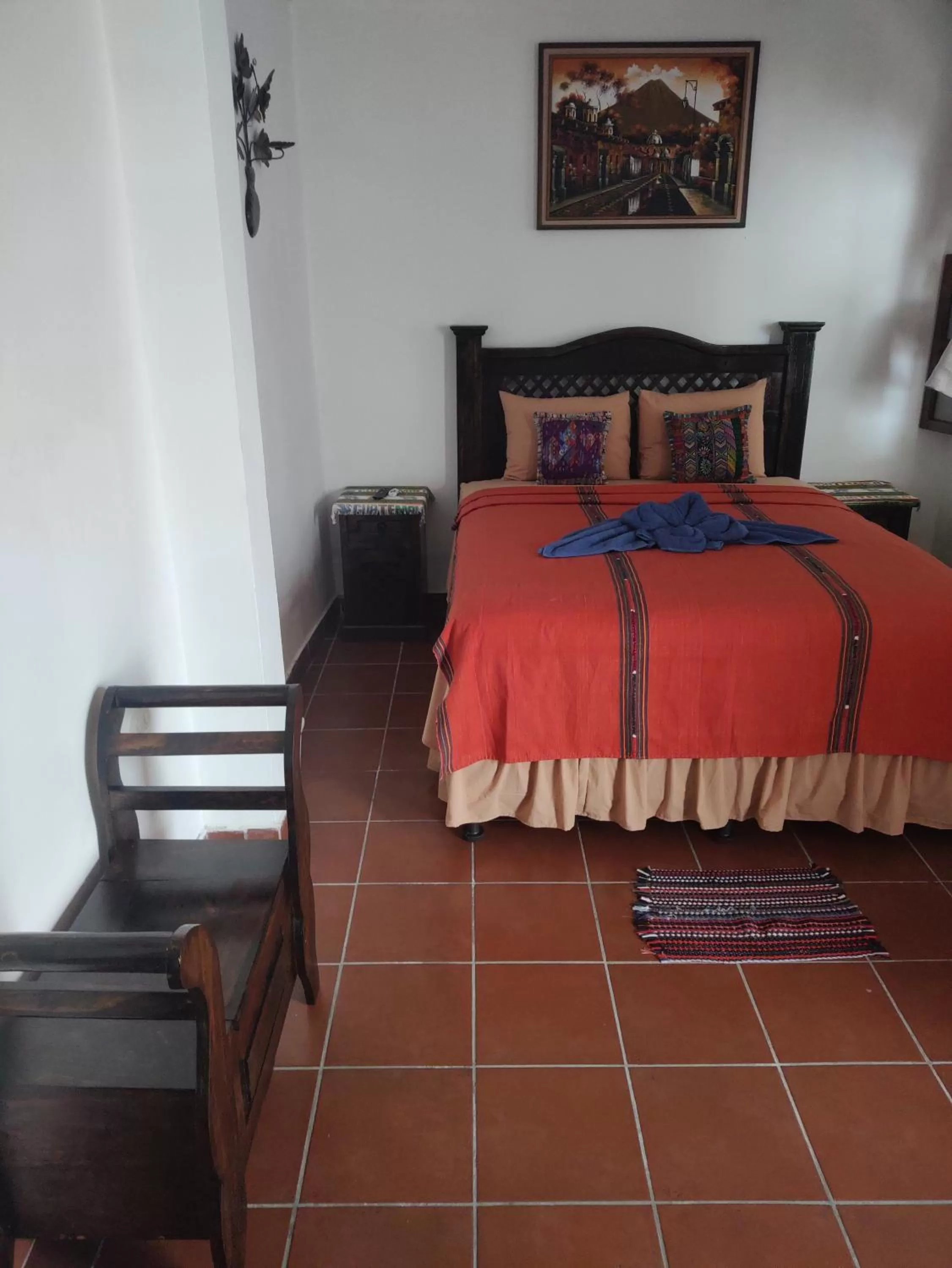 View (from property/room), Bed in Francisco's rest house hotel