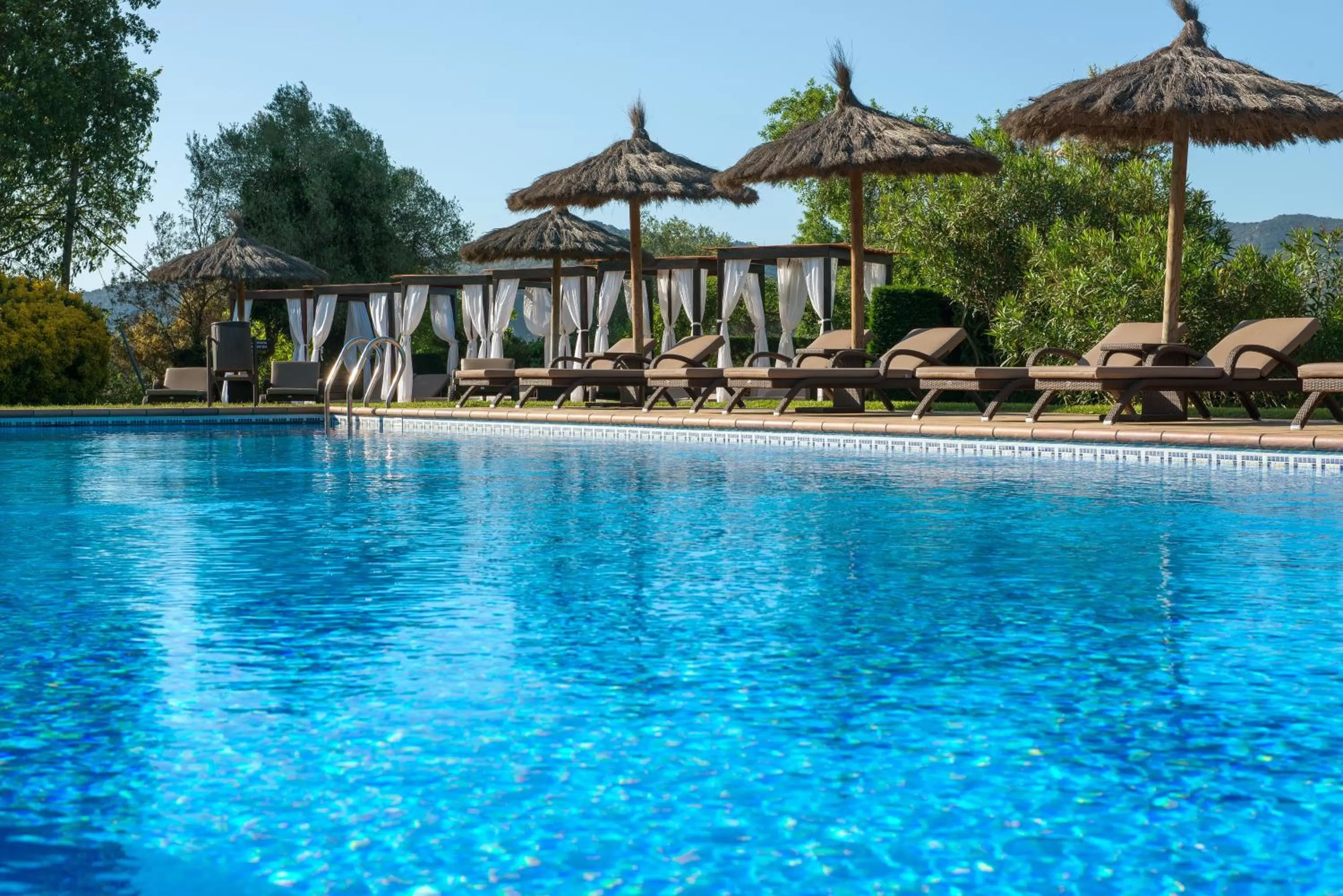 Swimming pool in Mas Tapiolas