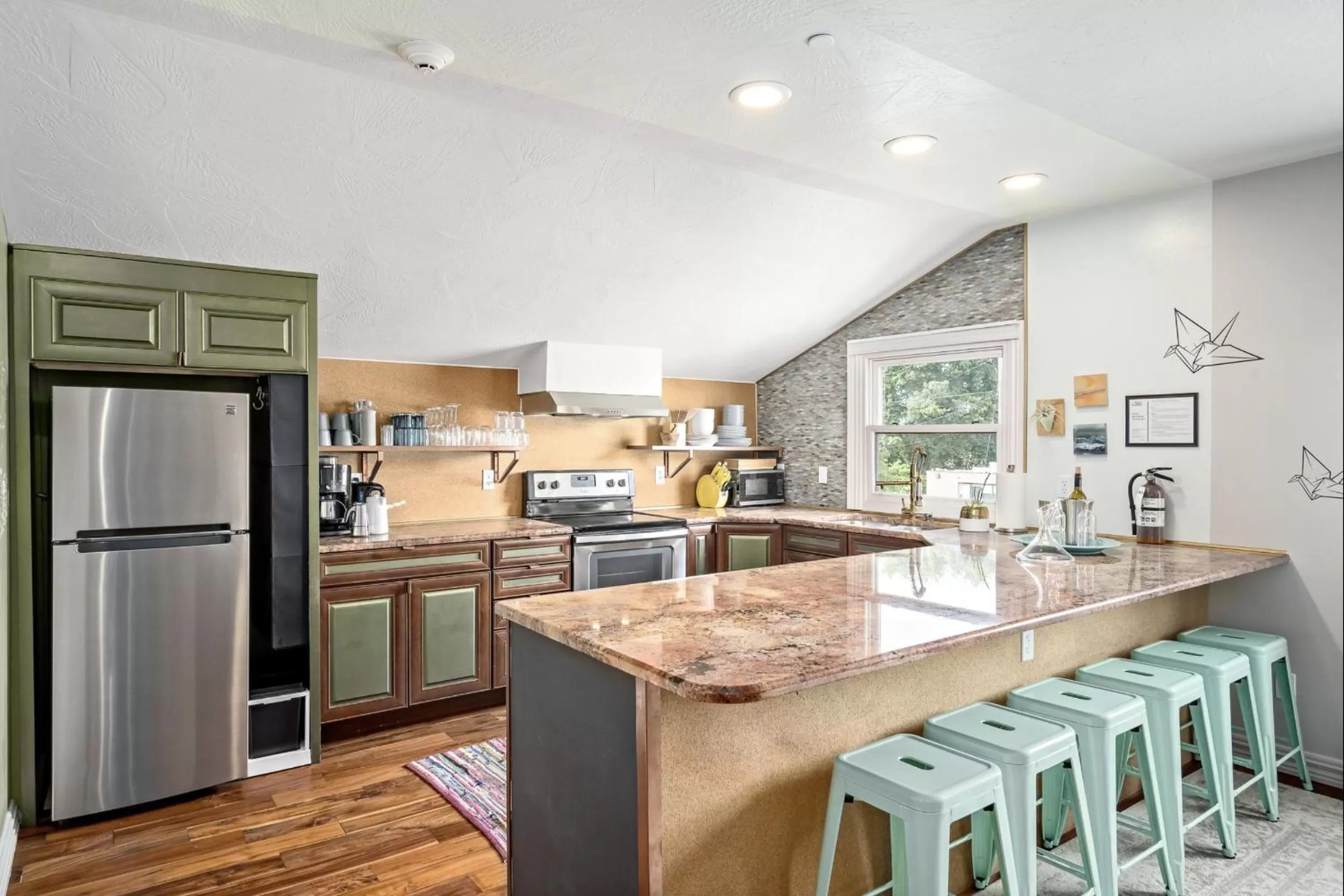 Kitchen or kitchenette in The Wesley Walla Walla