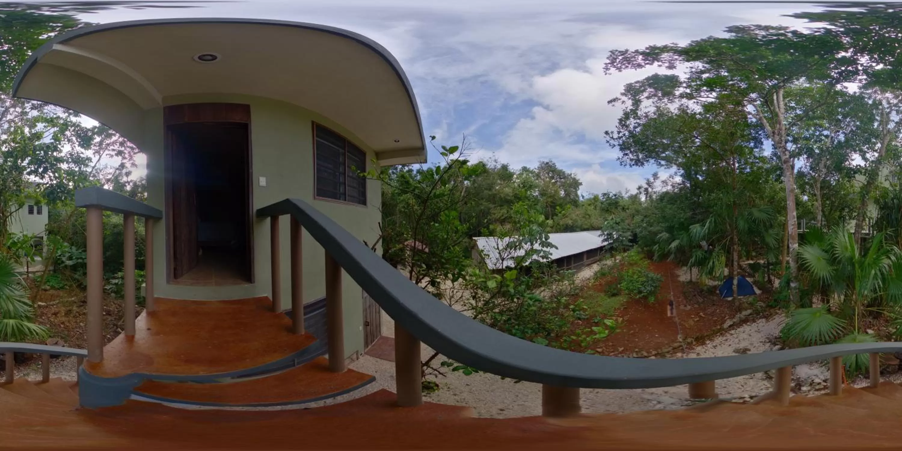 Patio in Hokhmah Heart Hotel