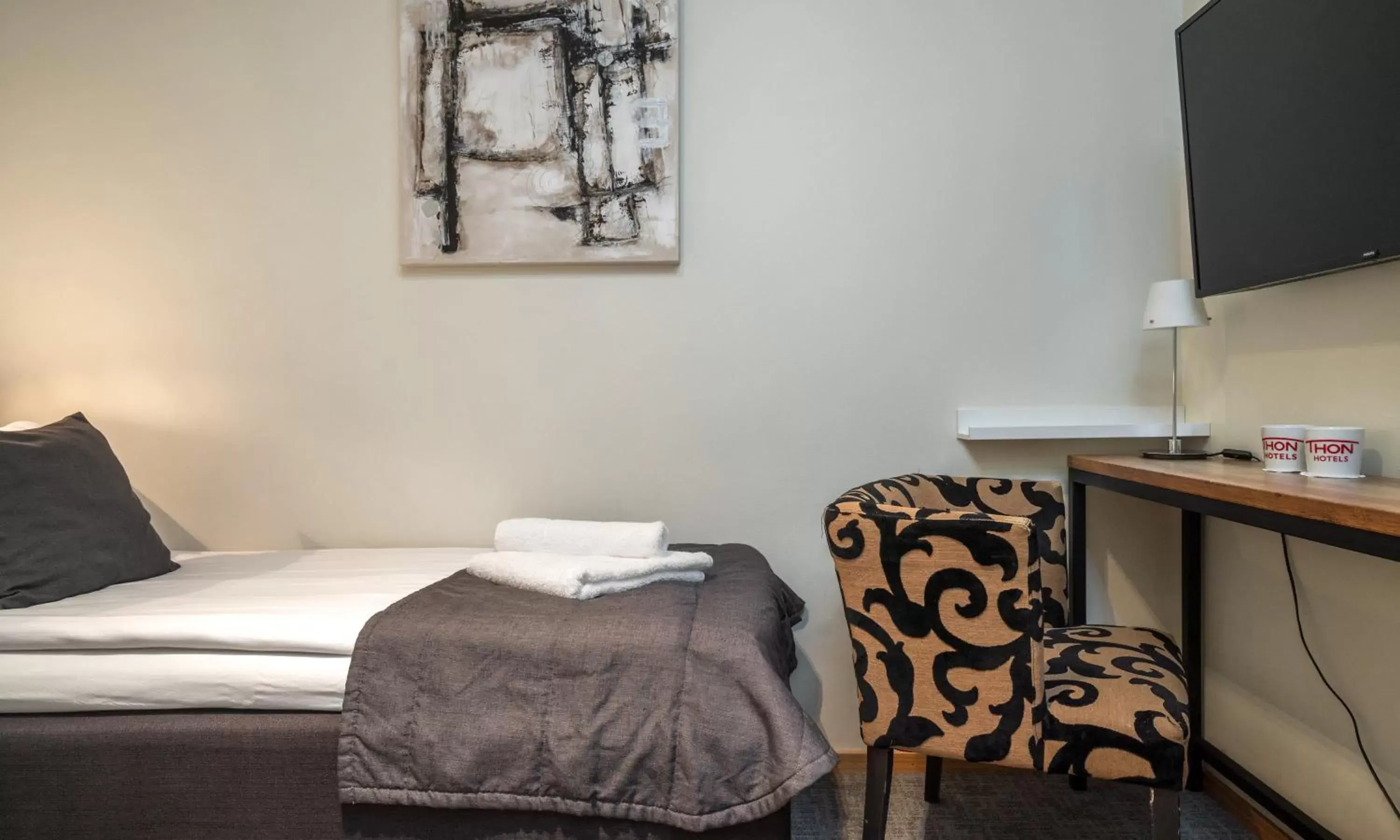 Moderate Single Room without Window in Thon Partner Hotel Kungsbron Moderate Single Room without Window in Thon Partner Hotel Kungsbron