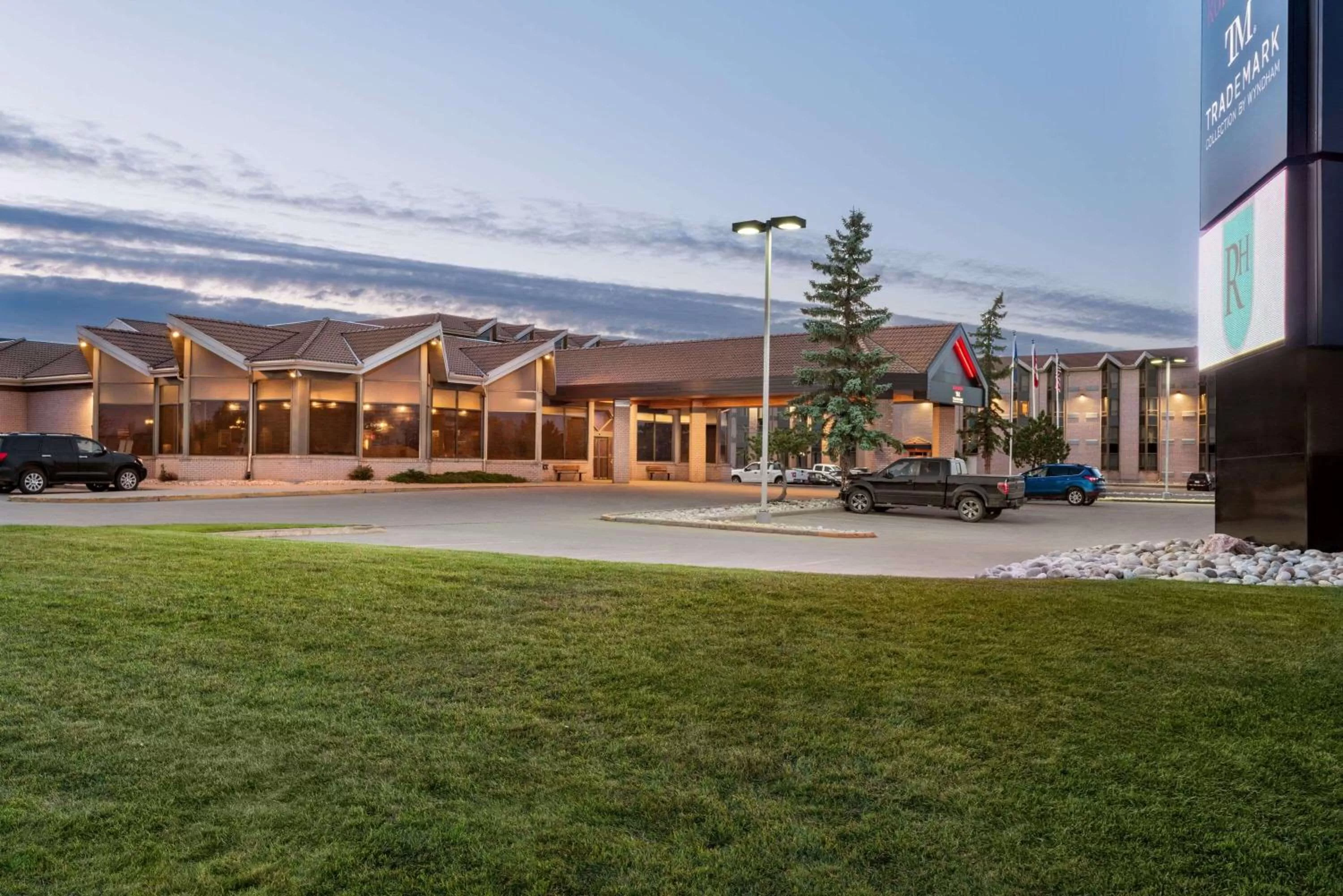 Property building in Royal Hotel West Edmonton, Trademark Collection by Wyndham