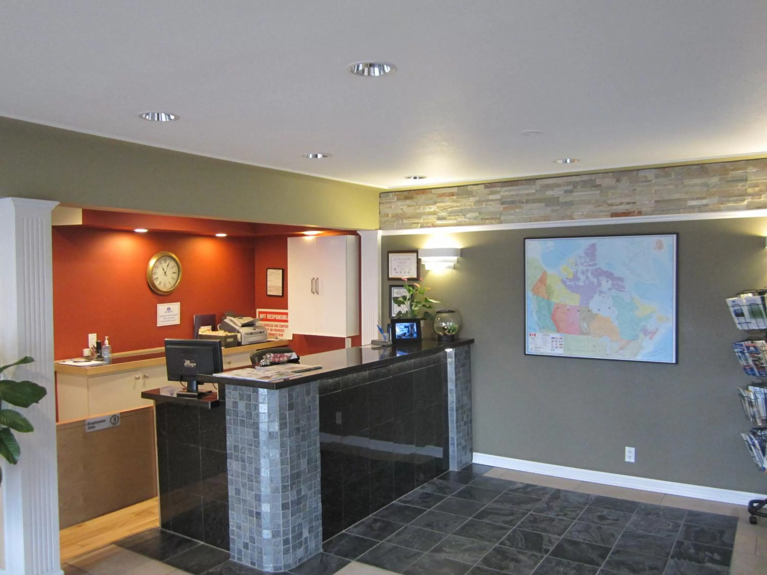Lobby or reception in Canadas Best Value Inn-Prince George