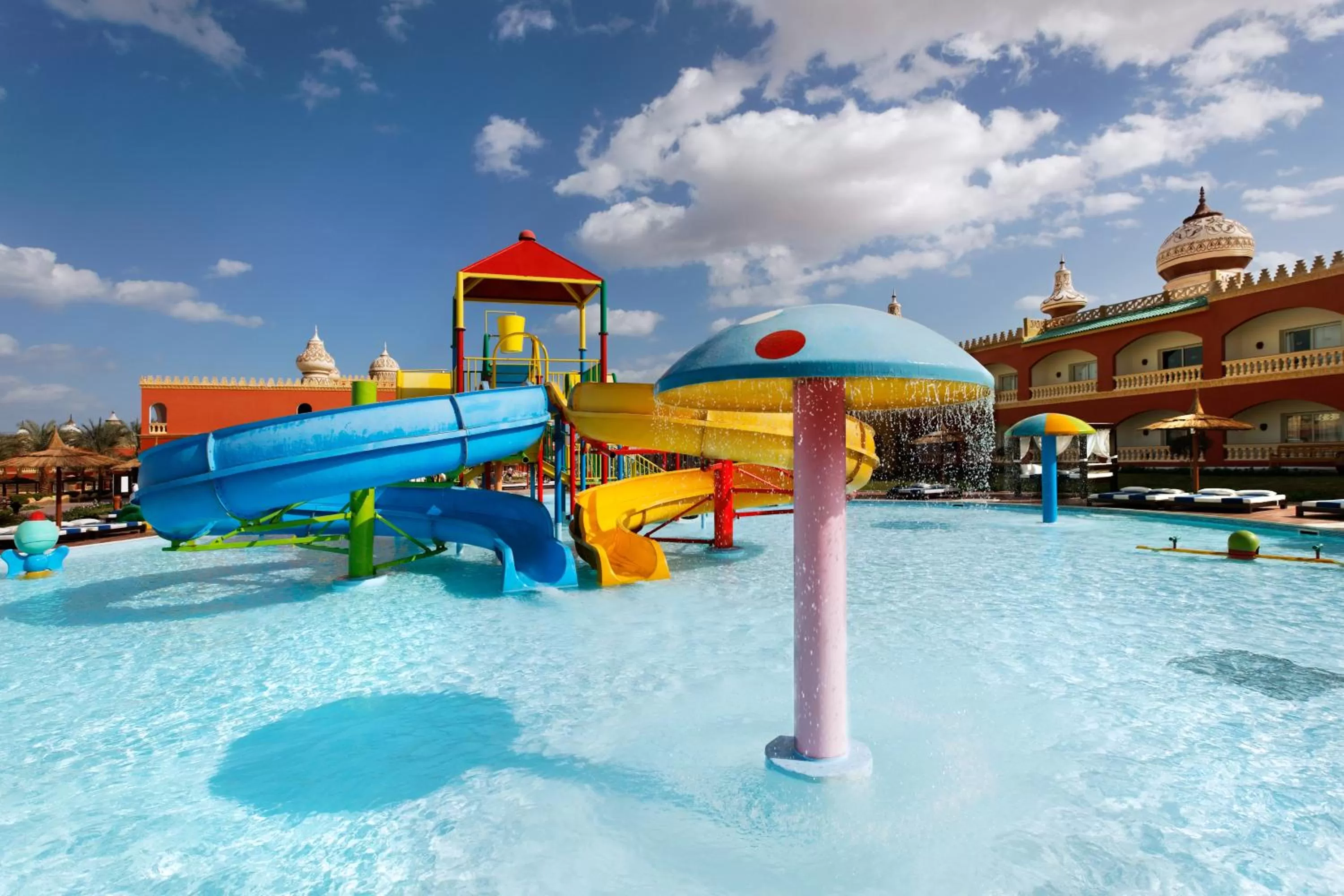 Aqua park in Pickalbatros Alf Leila Wa Leila Resort - Neverland Hurghada