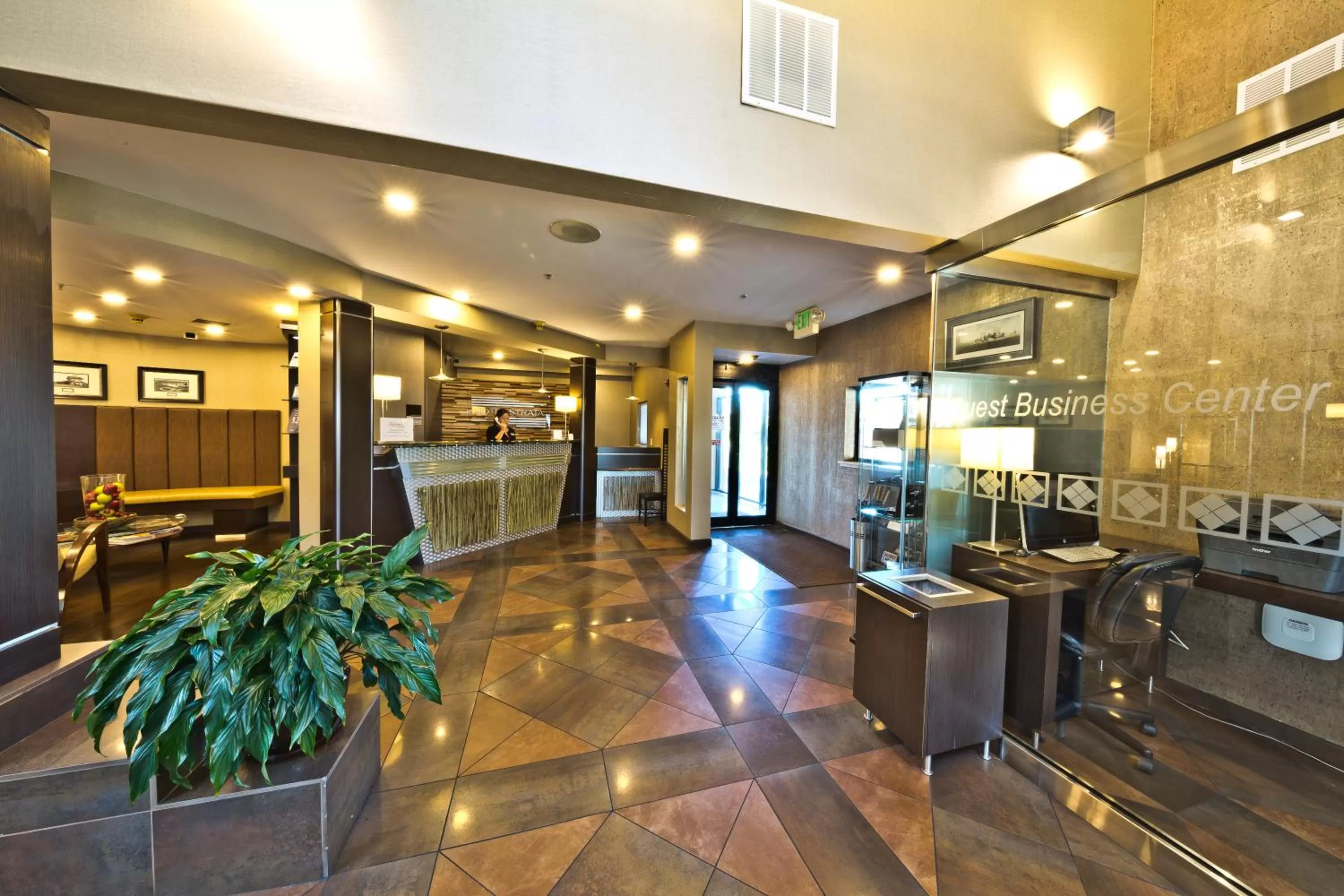 Lobby or reception in Hotel Strata