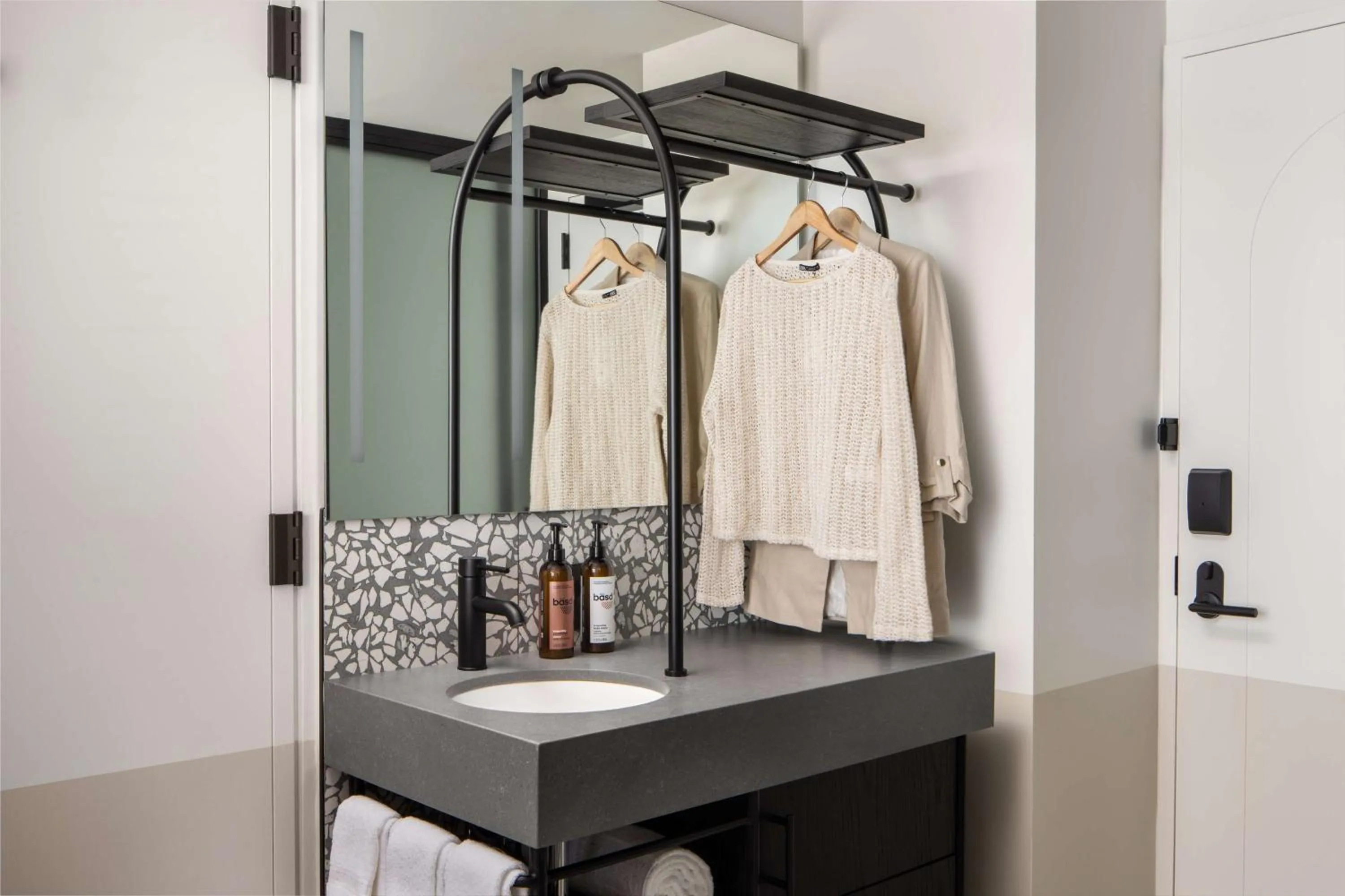 Bathroom in Motto By Hilton New York City Times Square