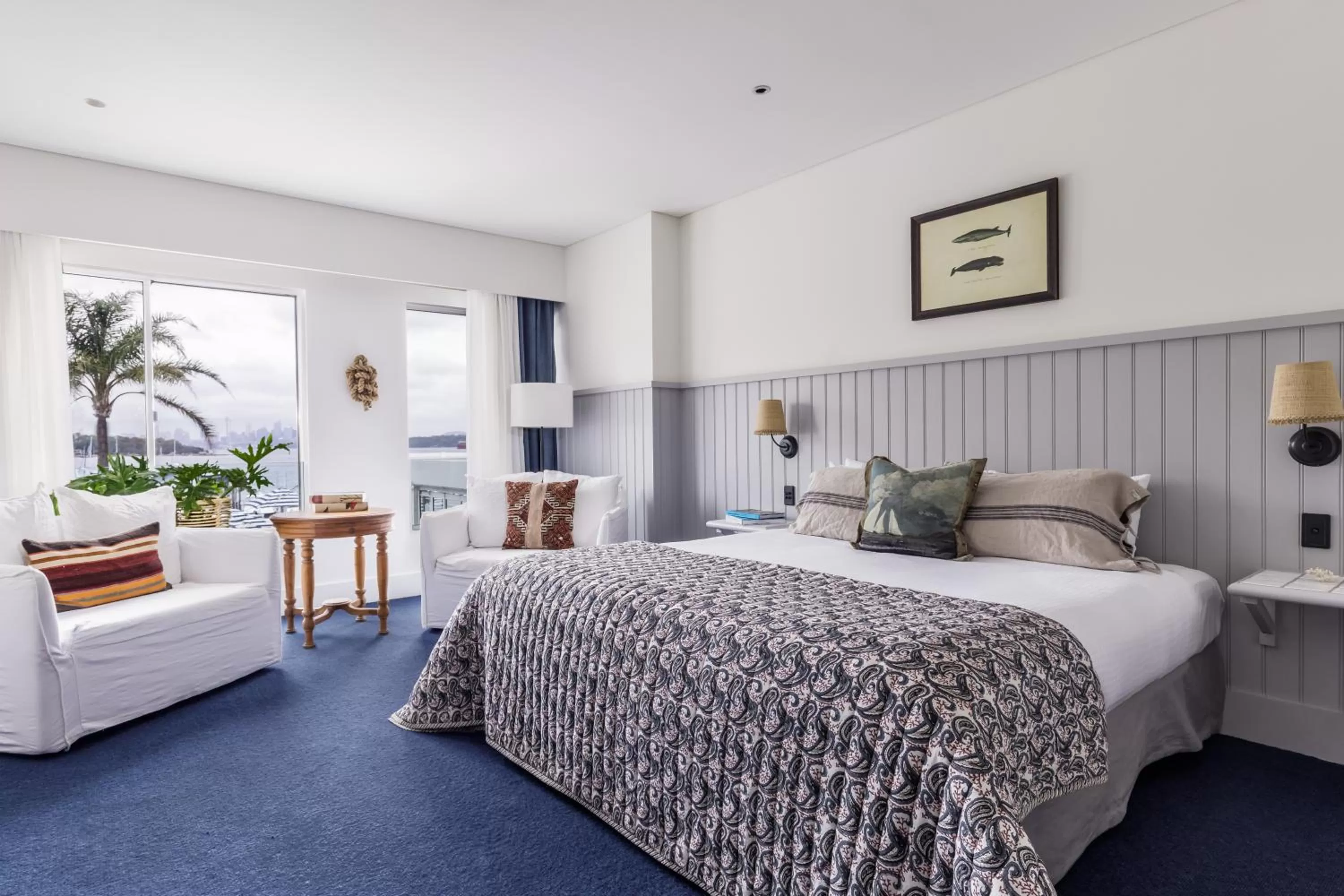 Bed in Watsons Bay Boutique Hotel