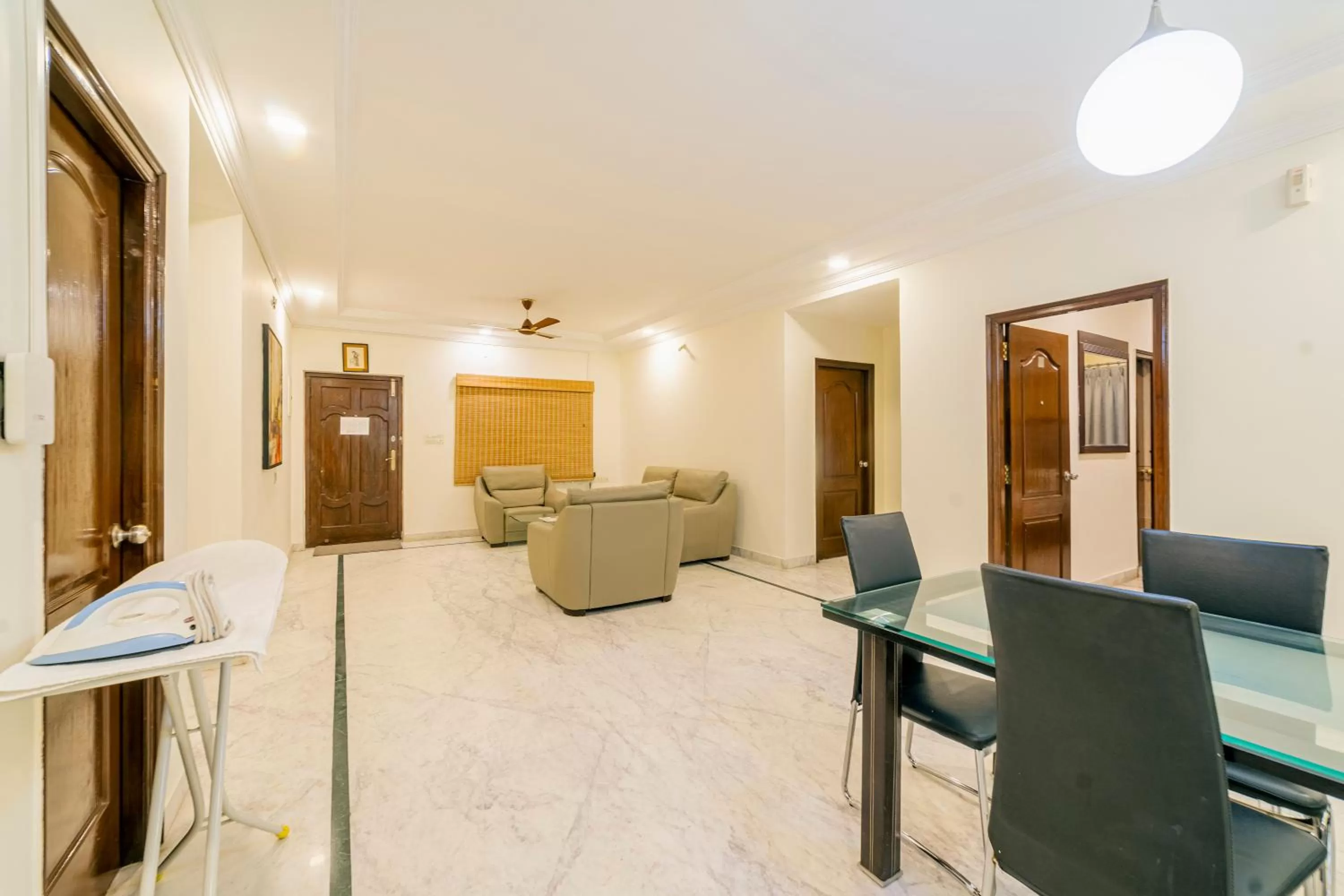 Living room in Hotel Athome & Serviced Apartments by Deccan Serai Hotels