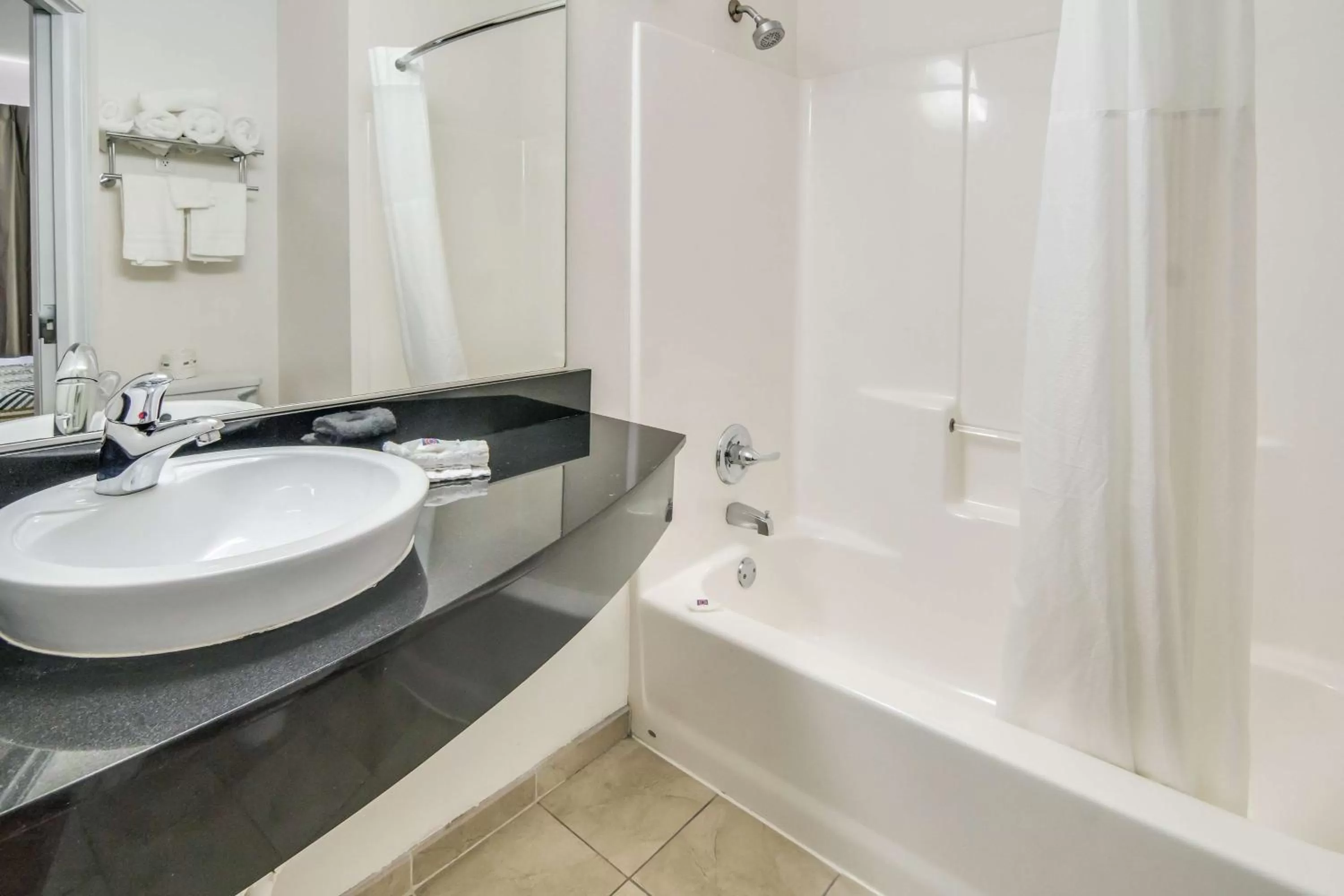 Bathroom in Motel 6-Cleburne, TX