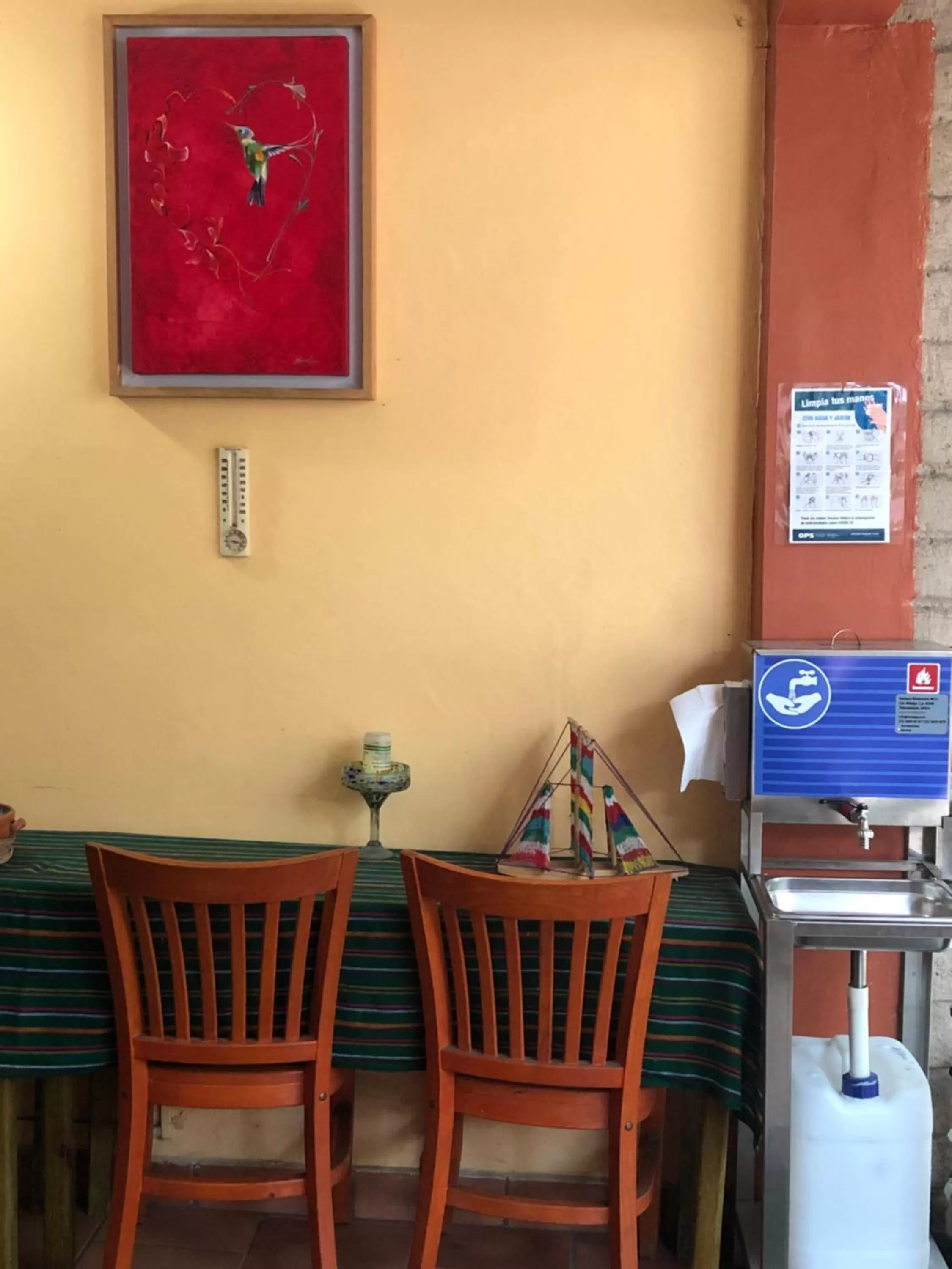 Decorative detail in Casa del Retoño