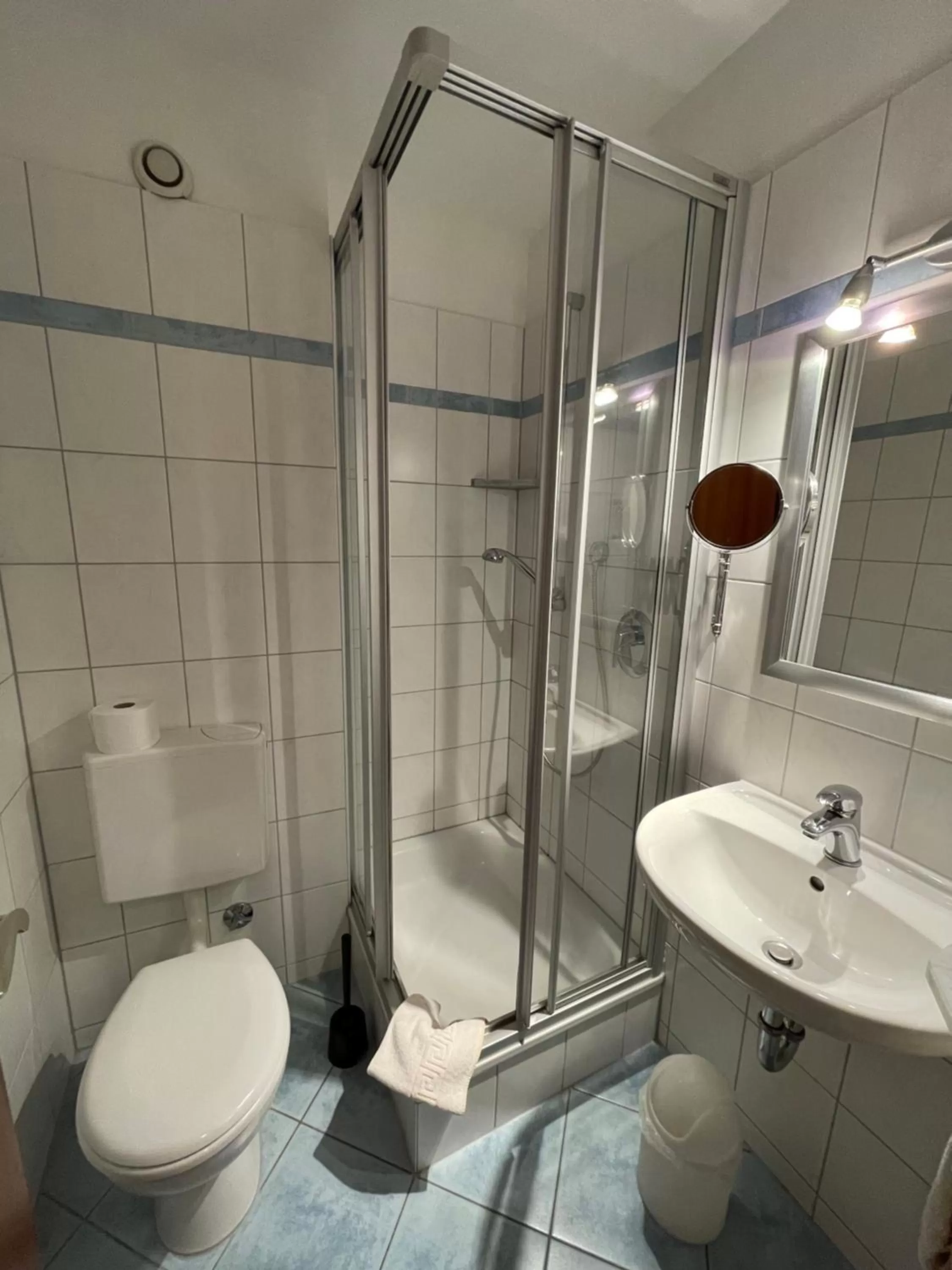 Bathroom in zum Schwanen Garni