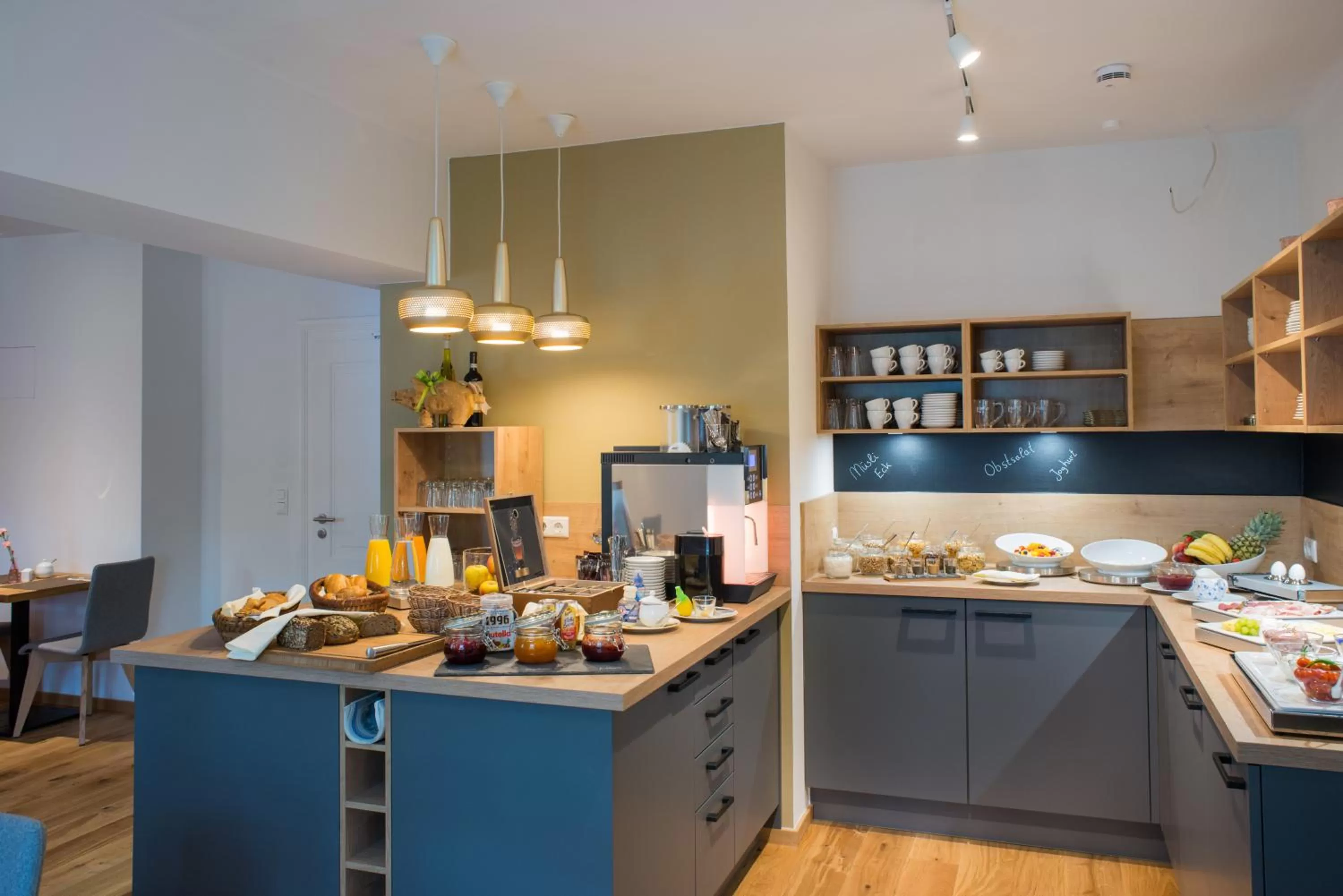 Kitchen or kitchenette in Wailtl Hotel