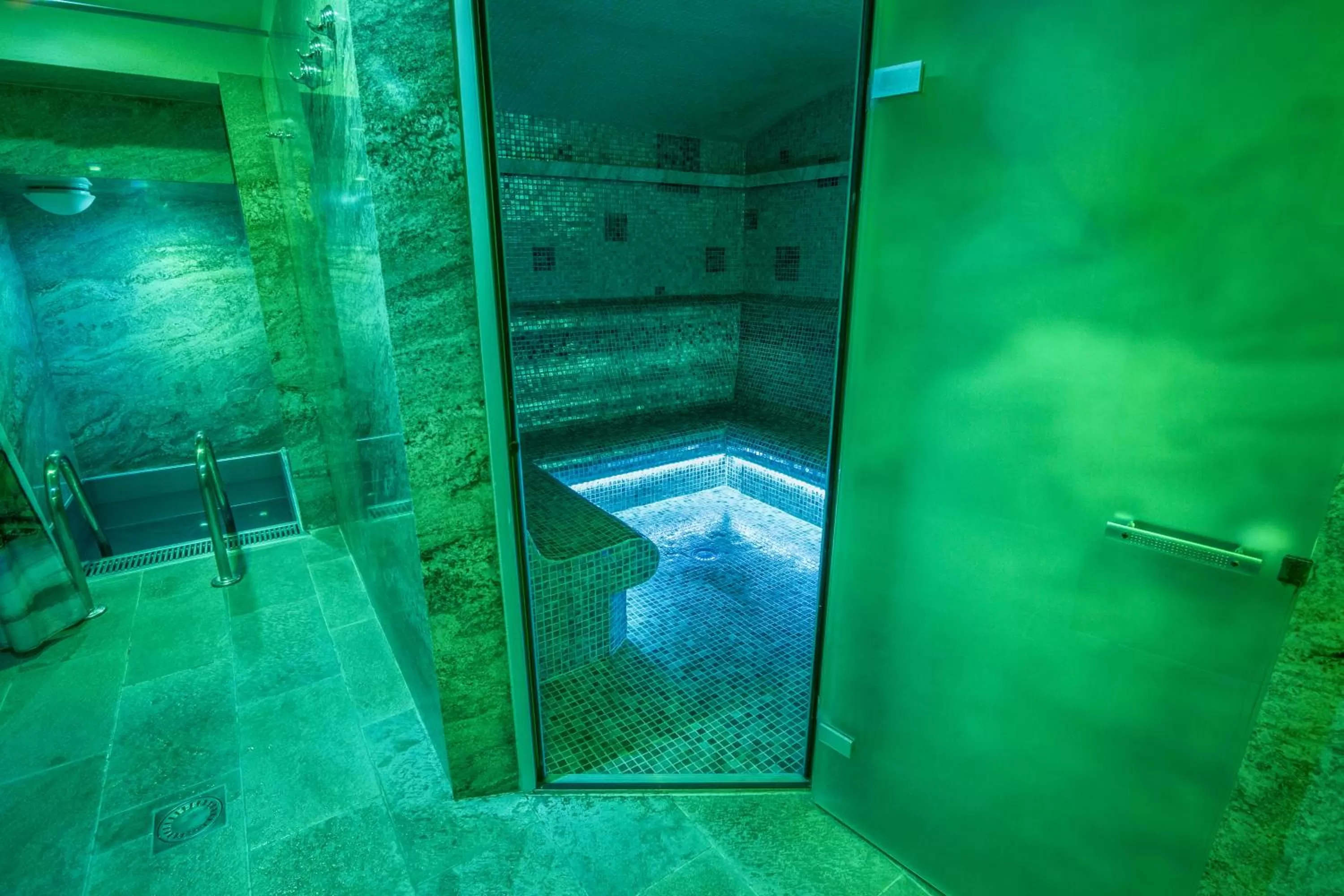 Steam room, Swimming Pool in Hotel Grand