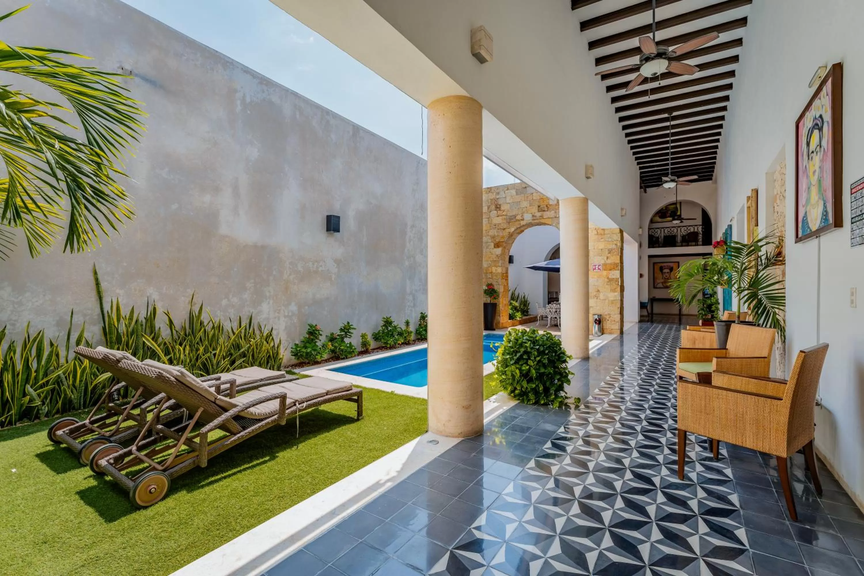 Swimming pool in Casona Las Tres Marías - Hotel Only adults