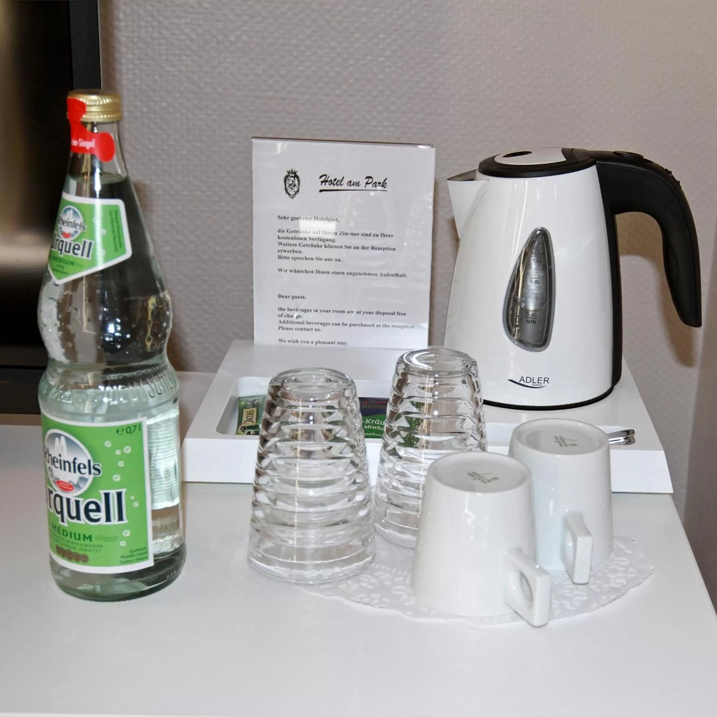 Coffee/Tea Facilities in Hotel am Park