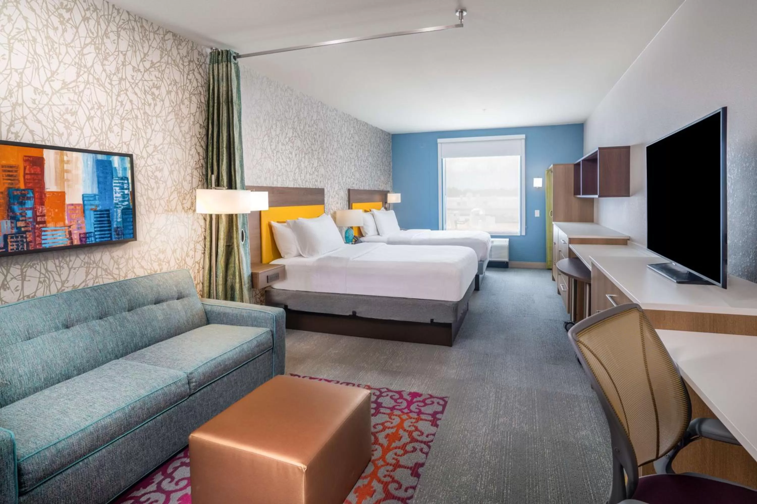 Bedroom, Bed in Home2 Suites By Hilton North Little Rock, Ar