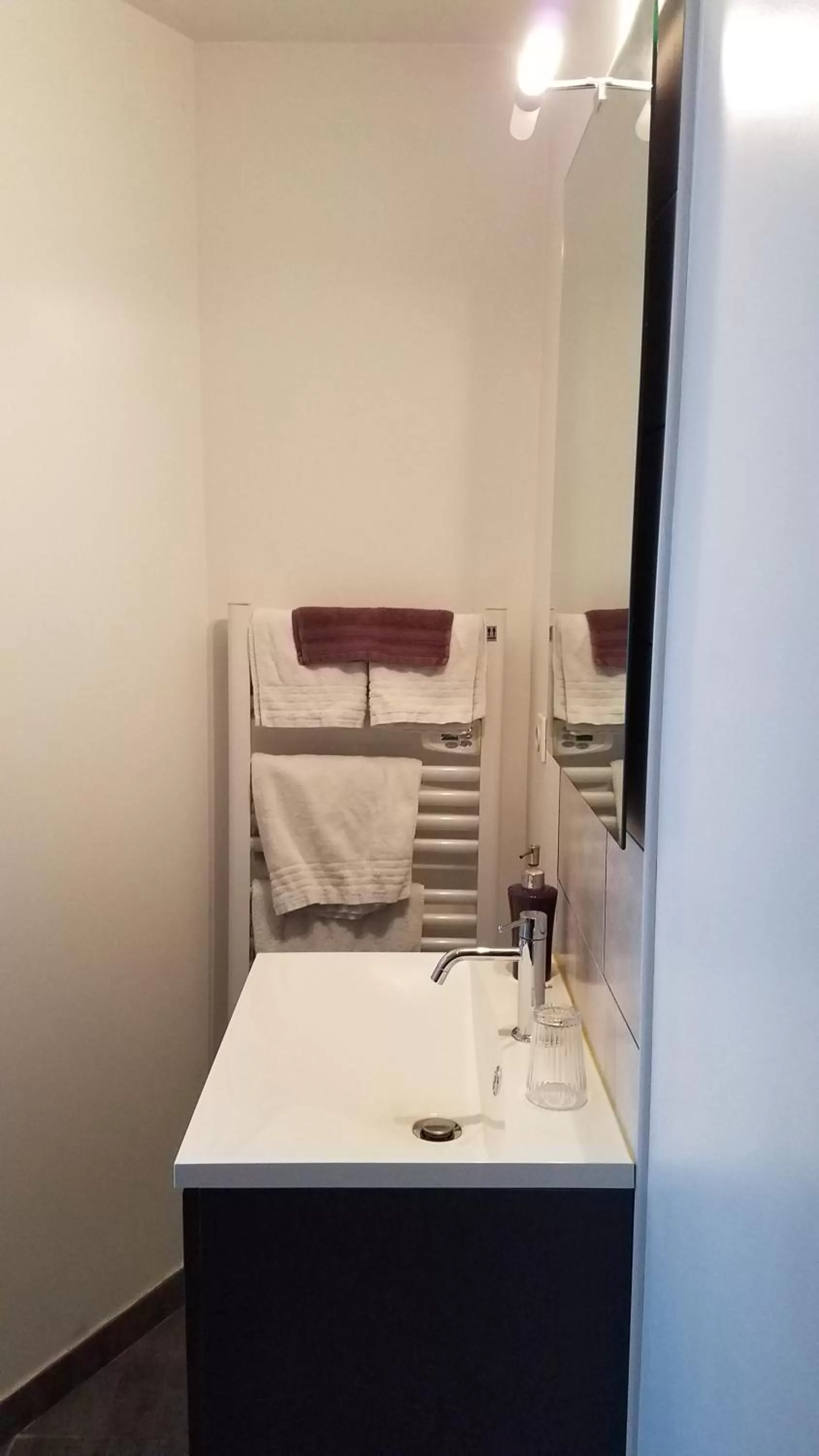 Bathroom in Château Besson