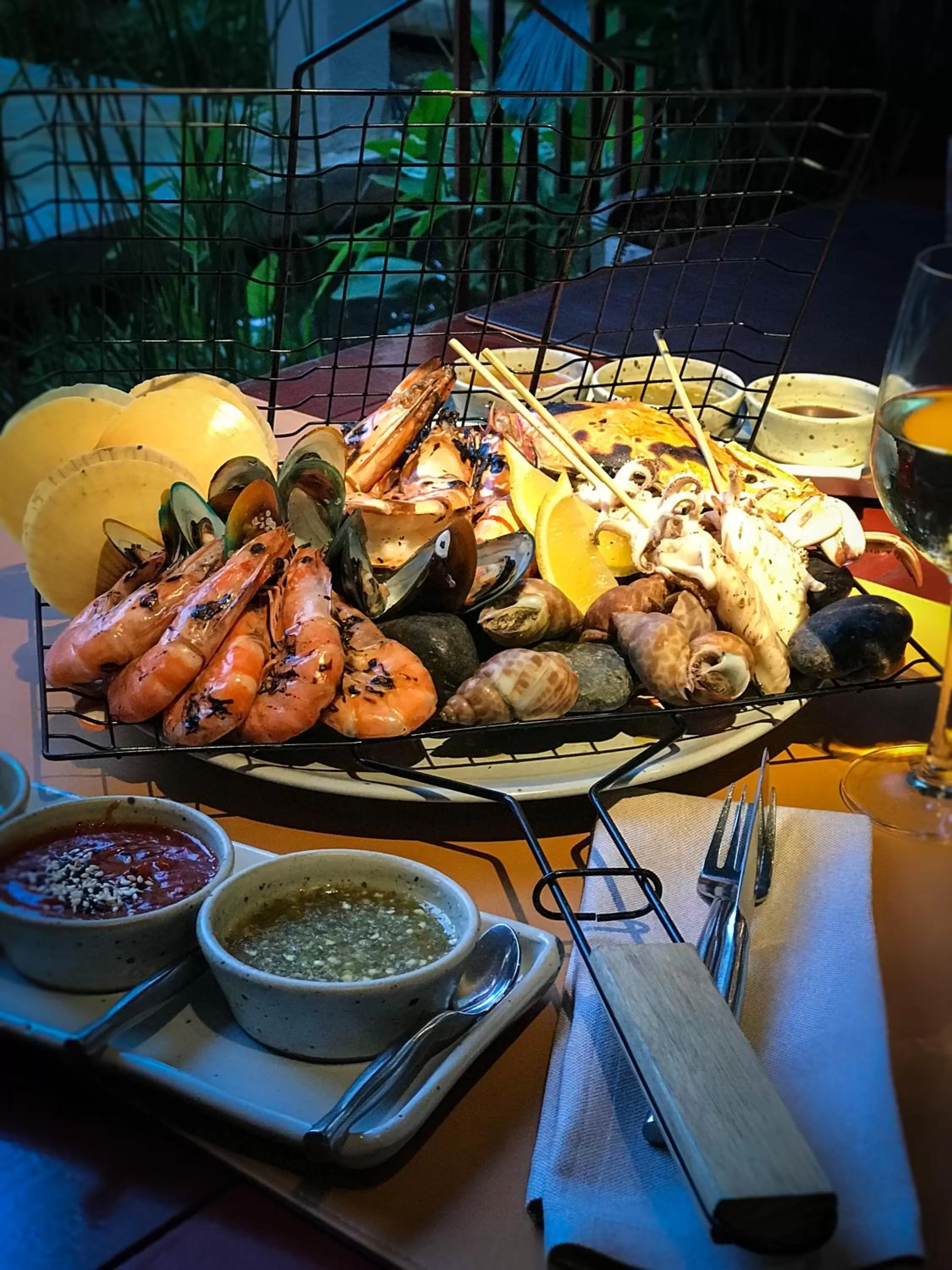 Dinner in Let's Sea Hua Hin Al Fresco Resort