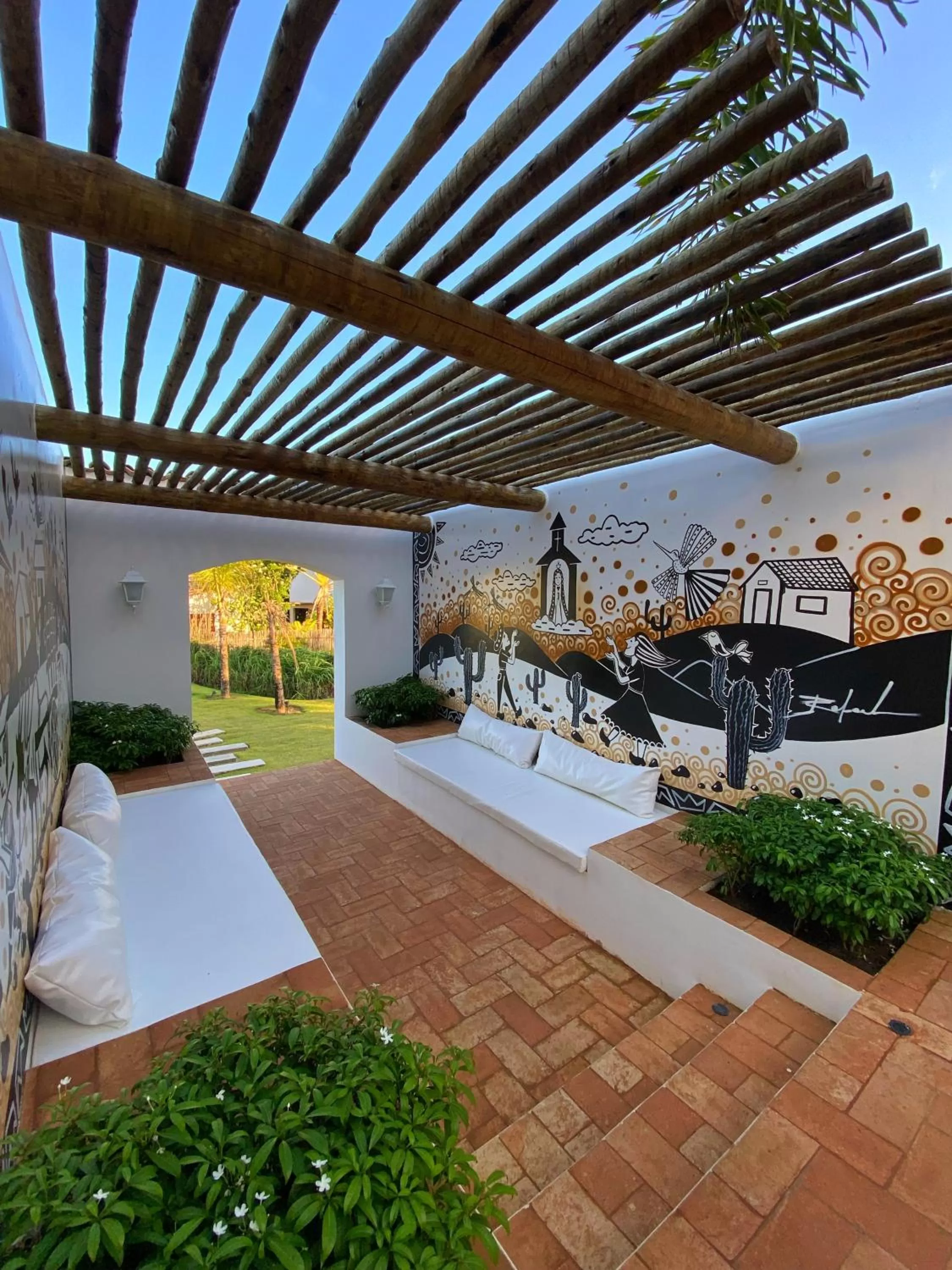 Garden in Villa Canziani & Donato