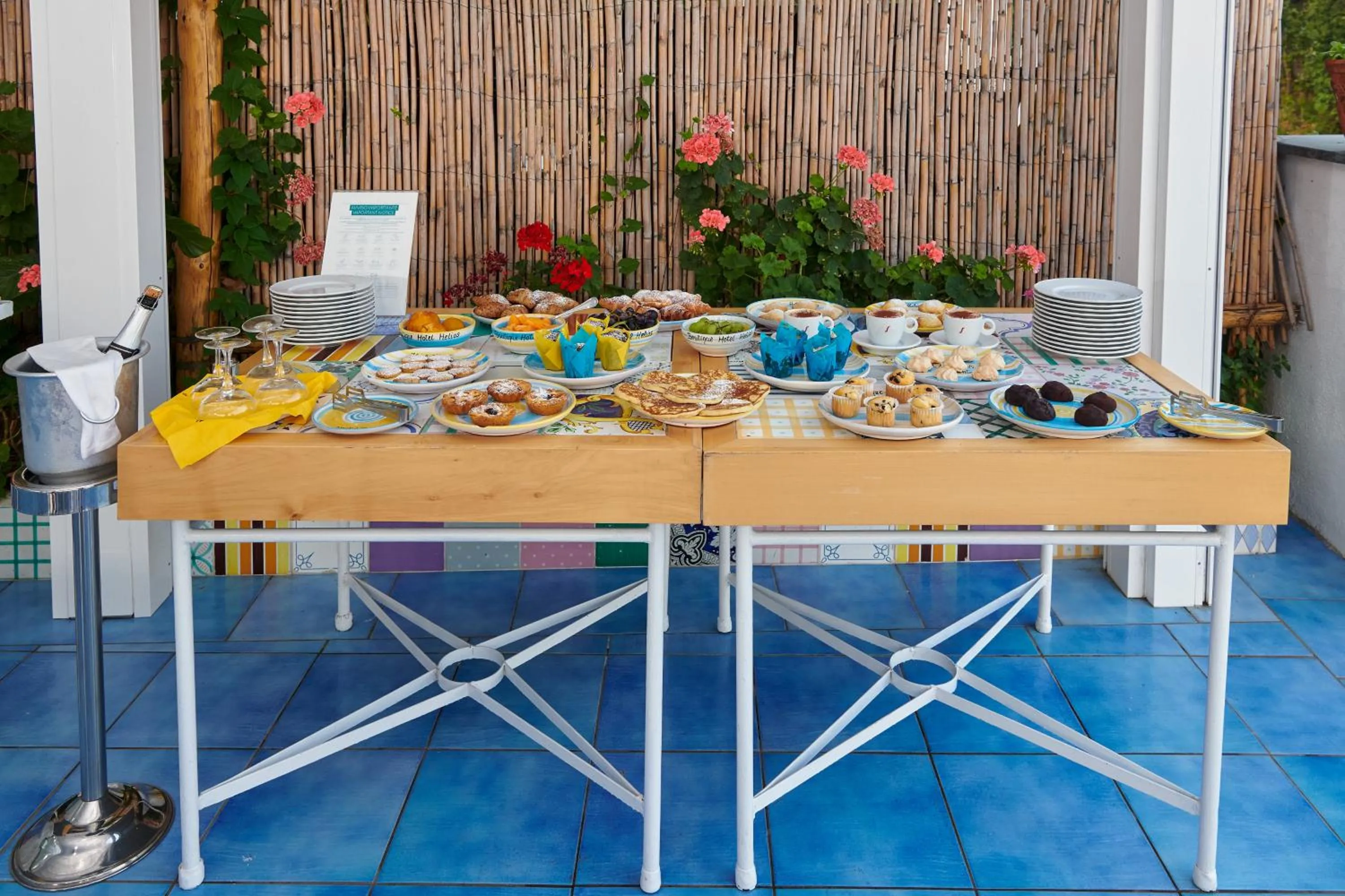 Buffet breakfast in Boutique Hotel Helios