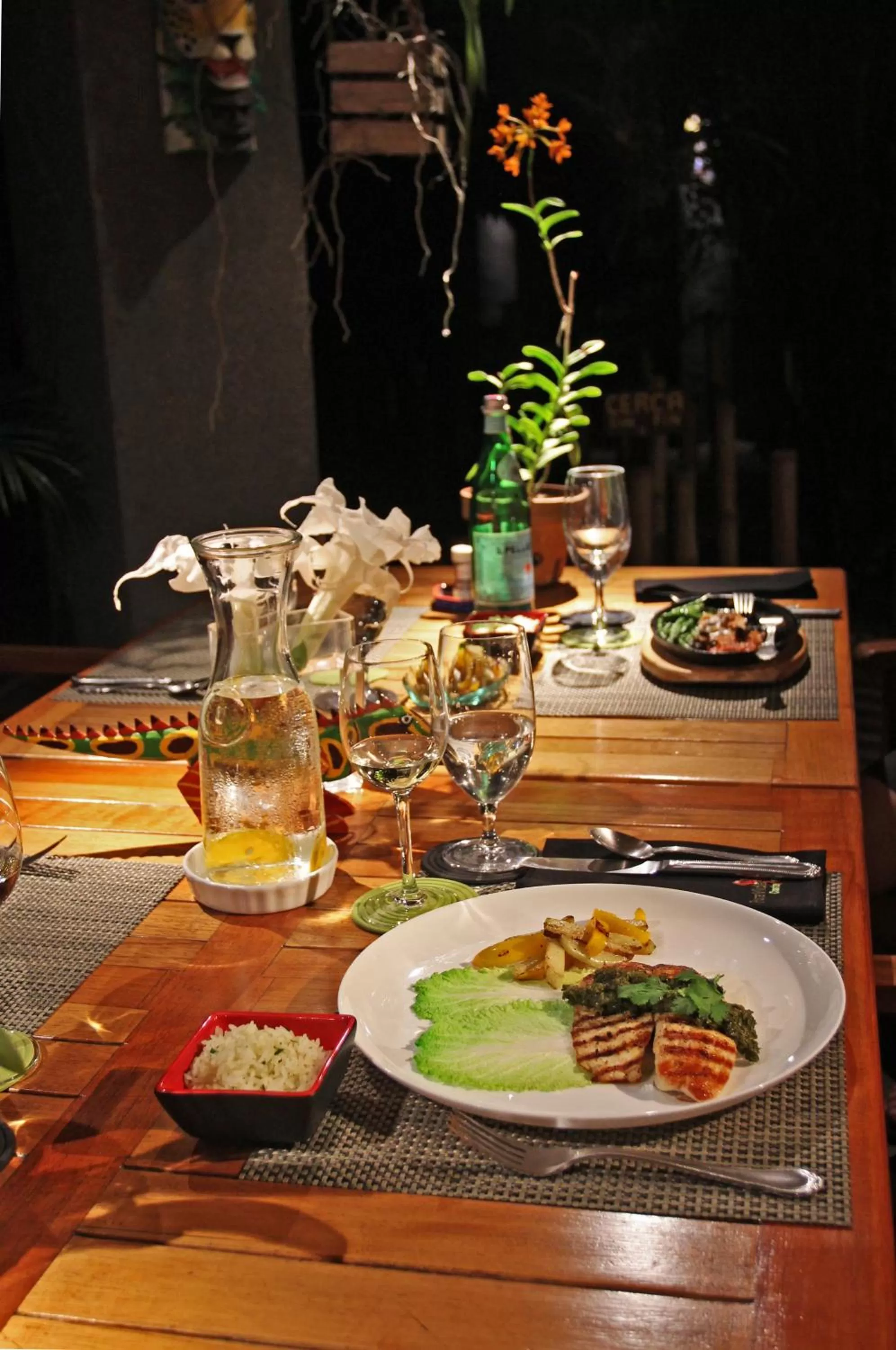 Dinner in Pura Vida Hotel