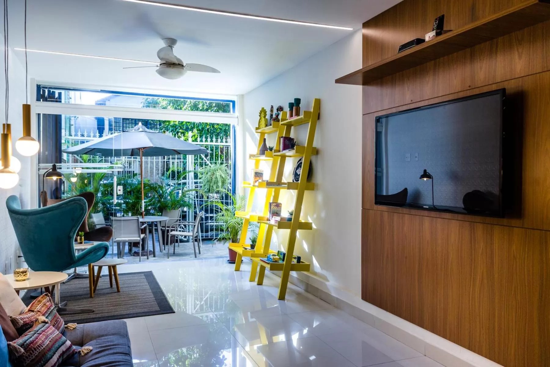 Communal lounge/ TV room, Lobby/Reception in Injoy Suítes & Aparts