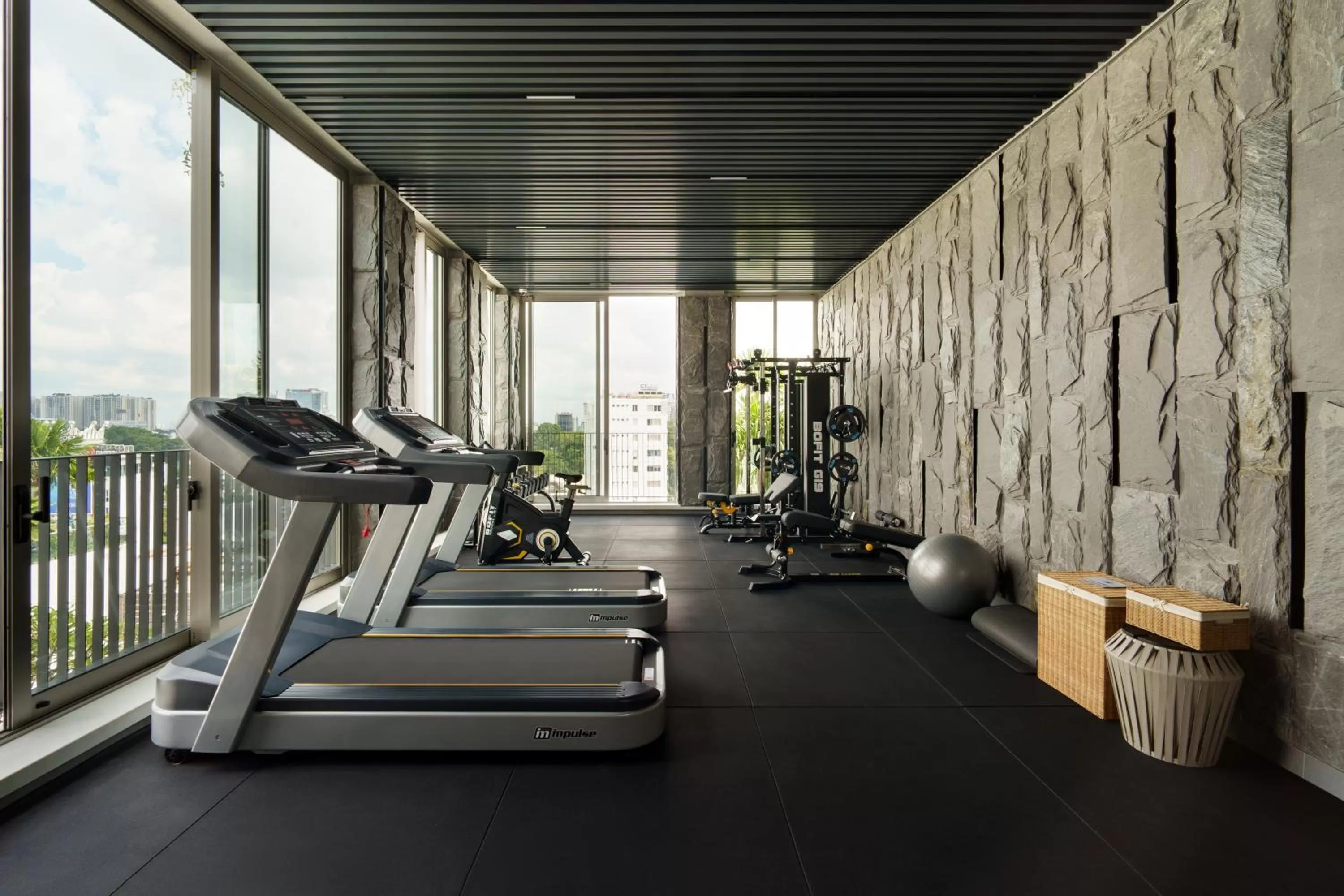 Fitness centre/facilities in M City Hotel Saigon
