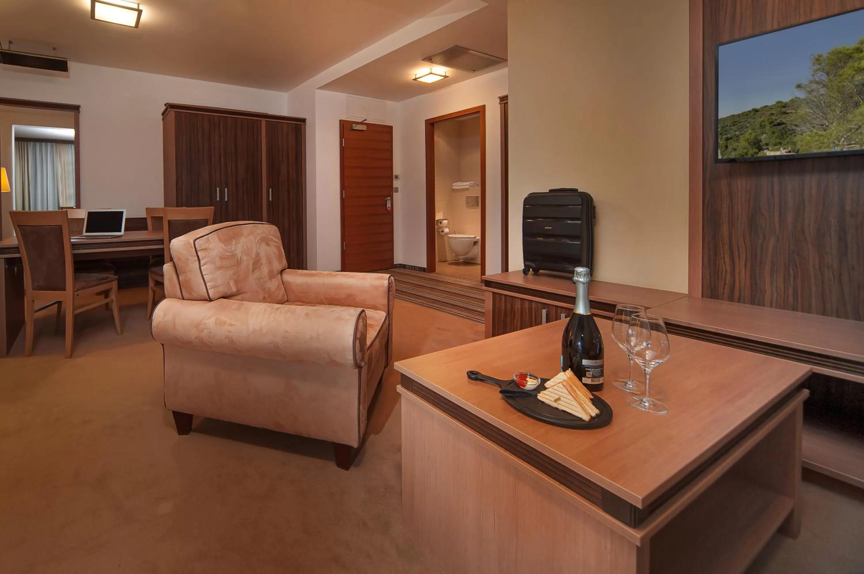 Living room in Hotel Kras