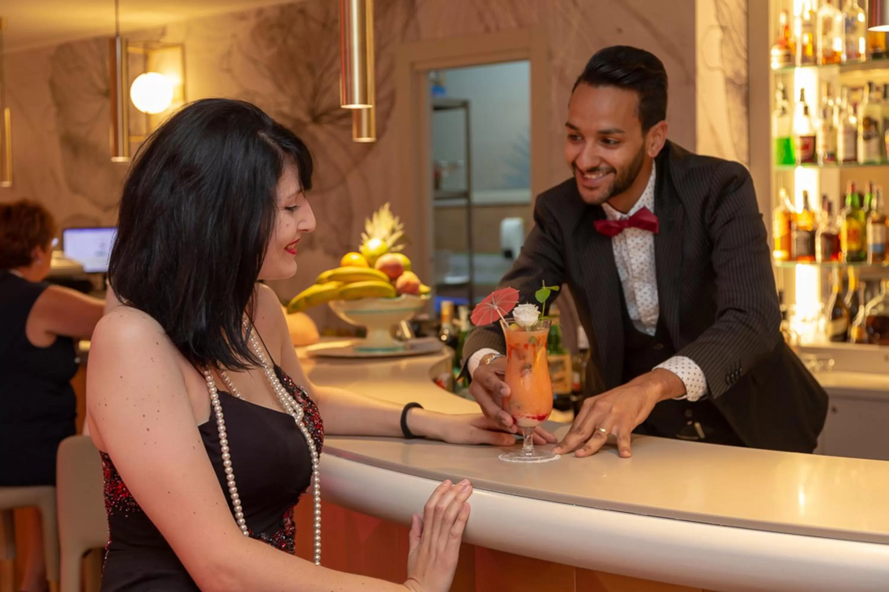 Lounge or bar in Hotel Antares