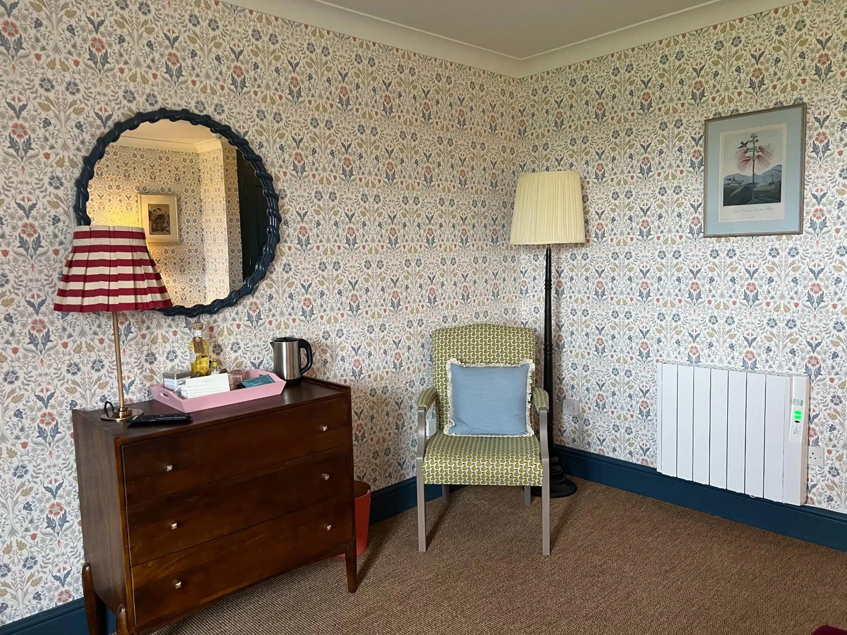 Seating area in The Barnsdale, Rutland