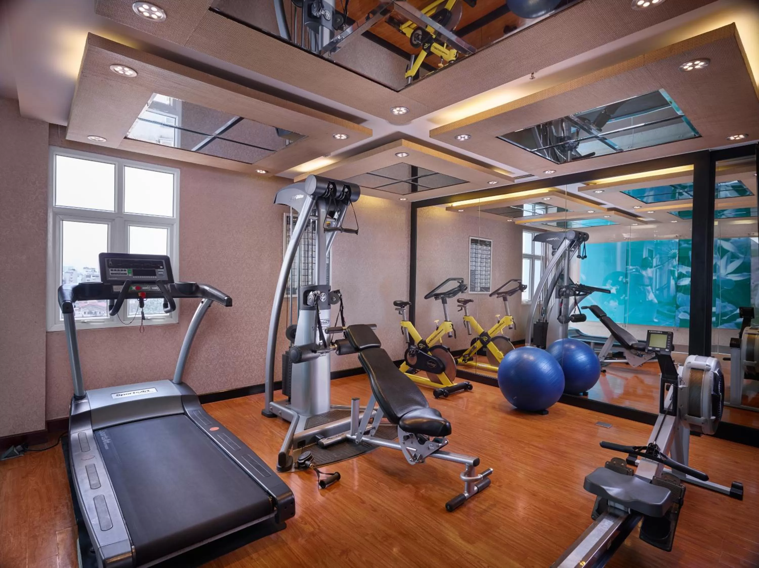 Fitness centre/facilities in Silk Path Hotel Hanoi
