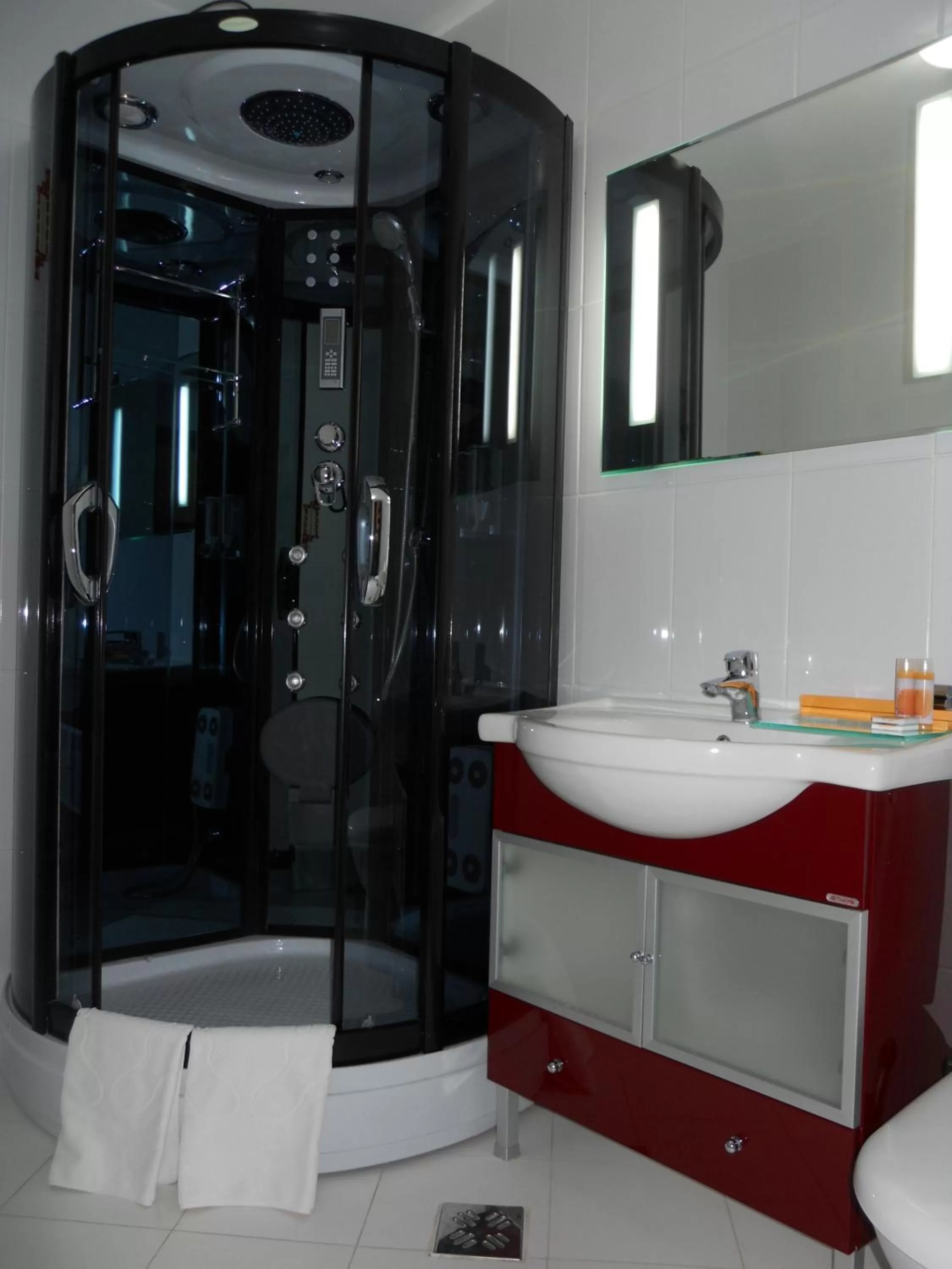 Bathroom in Hotel Bistrita