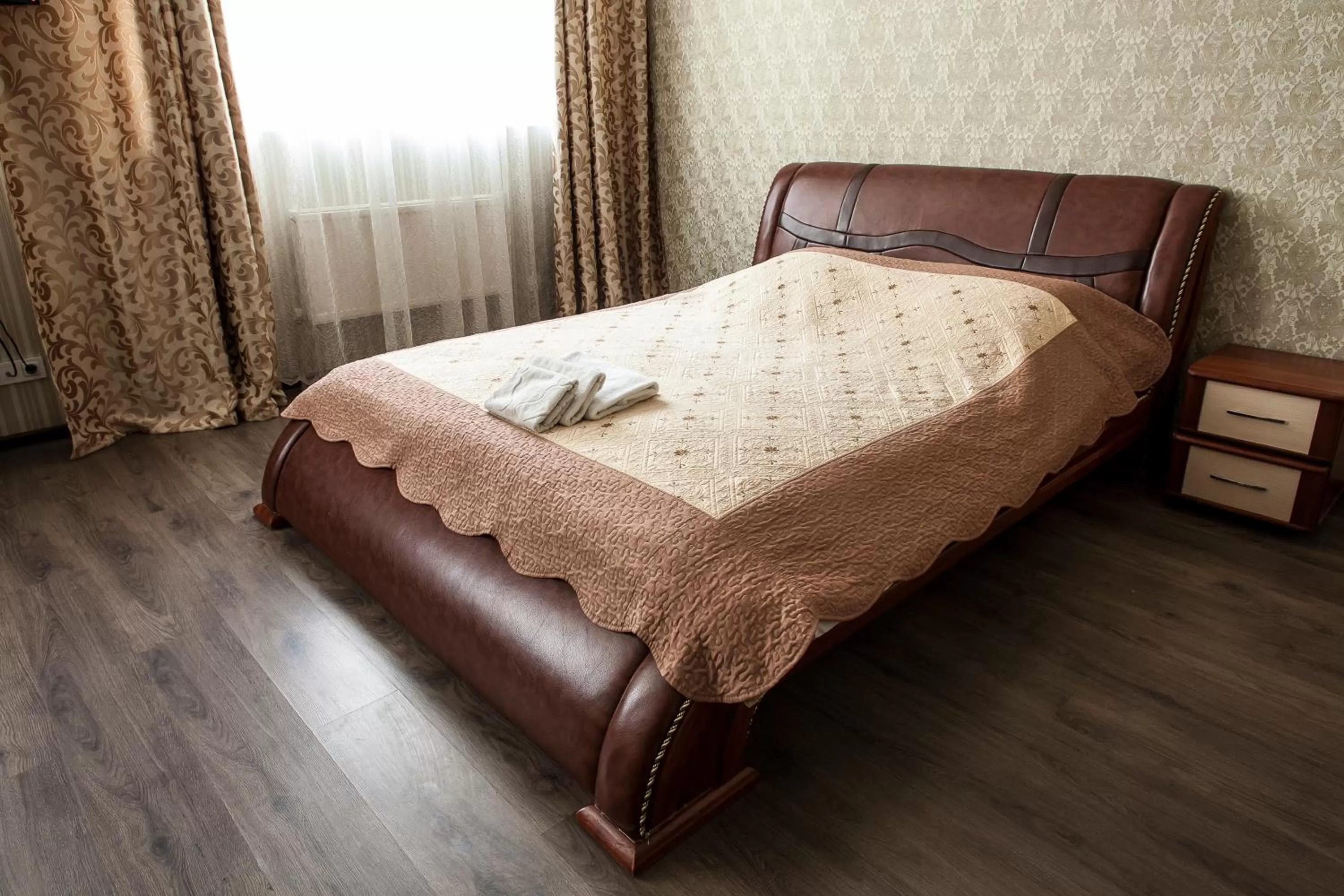 Bed in Chyhorinskyi Hotel
