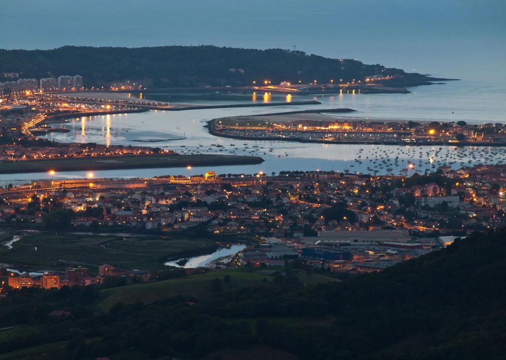 Bird's eye view in Hotel Rio Bidasoa