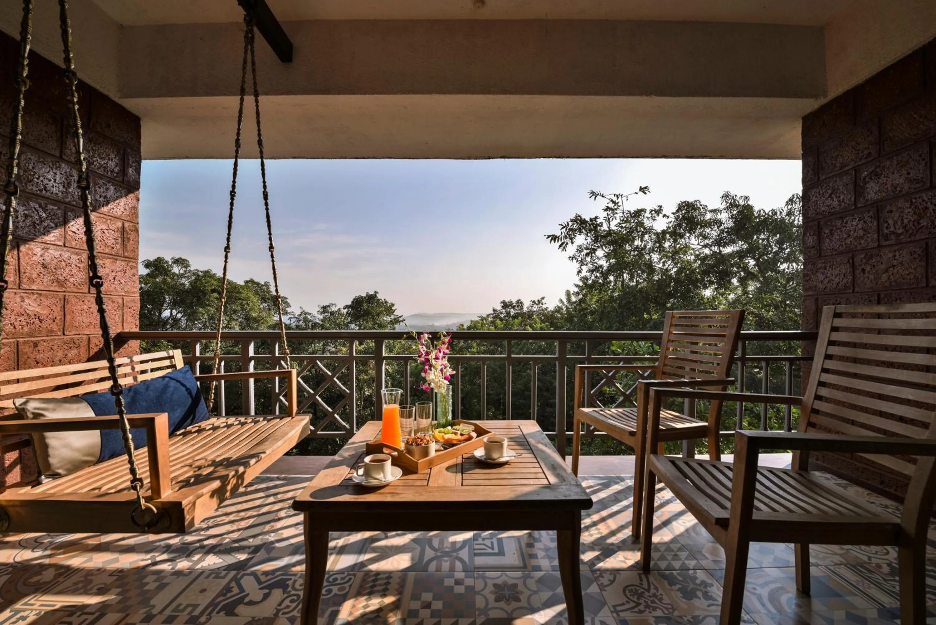 Balcony/Terrace in The Fern Samali Resort