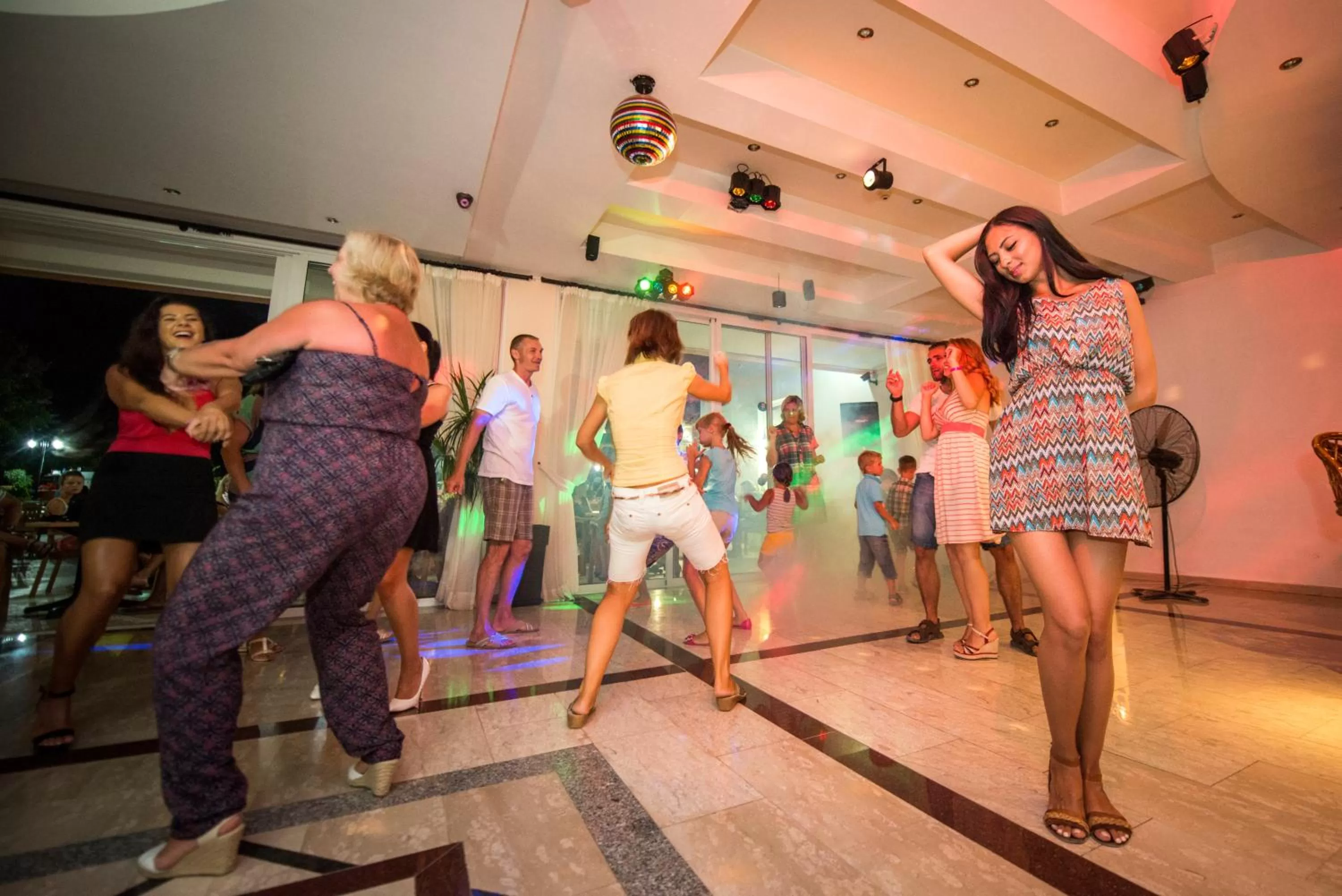 People in Avlida Hotel