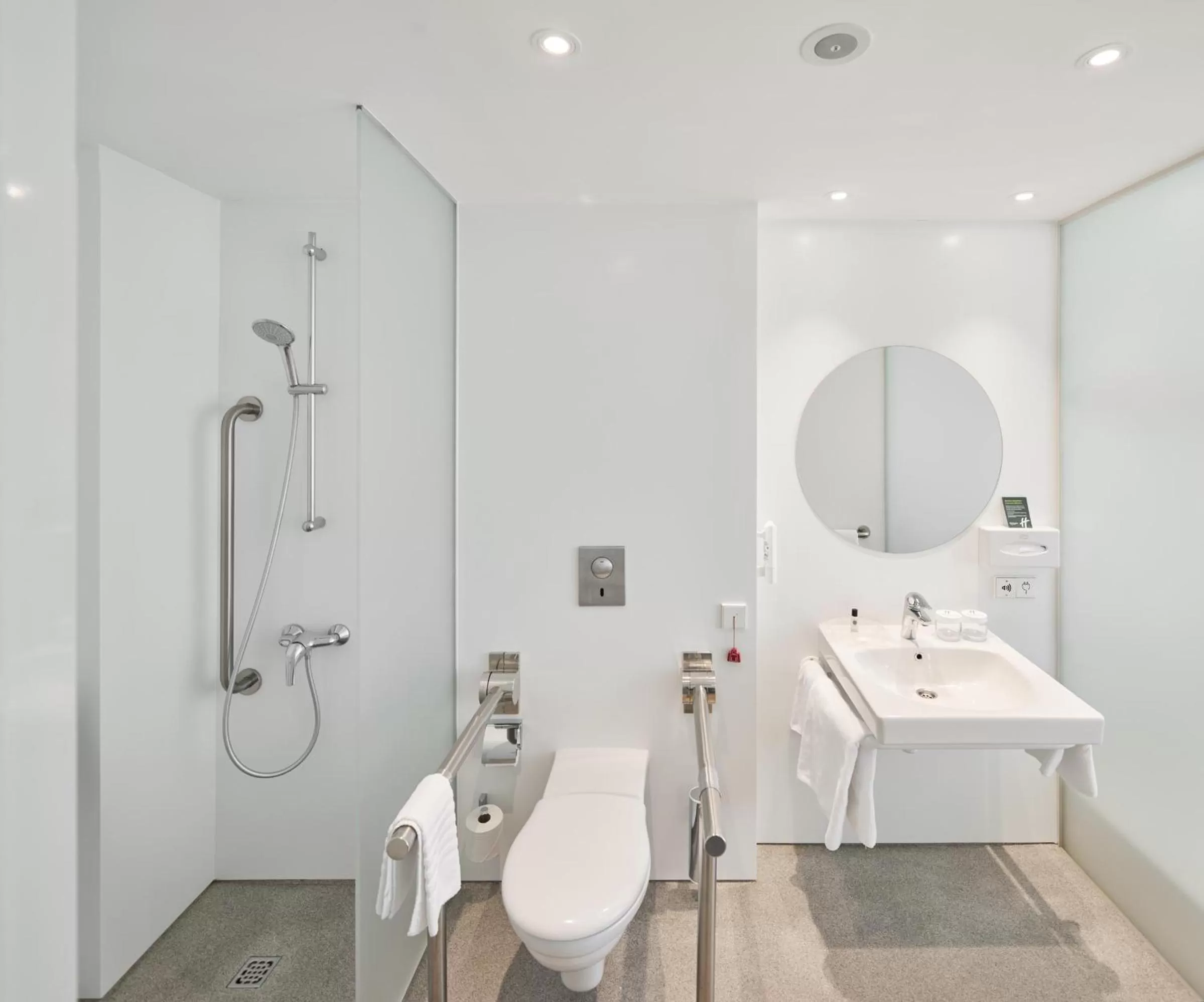 Shower in Holiday Inn Vilnius by IHG