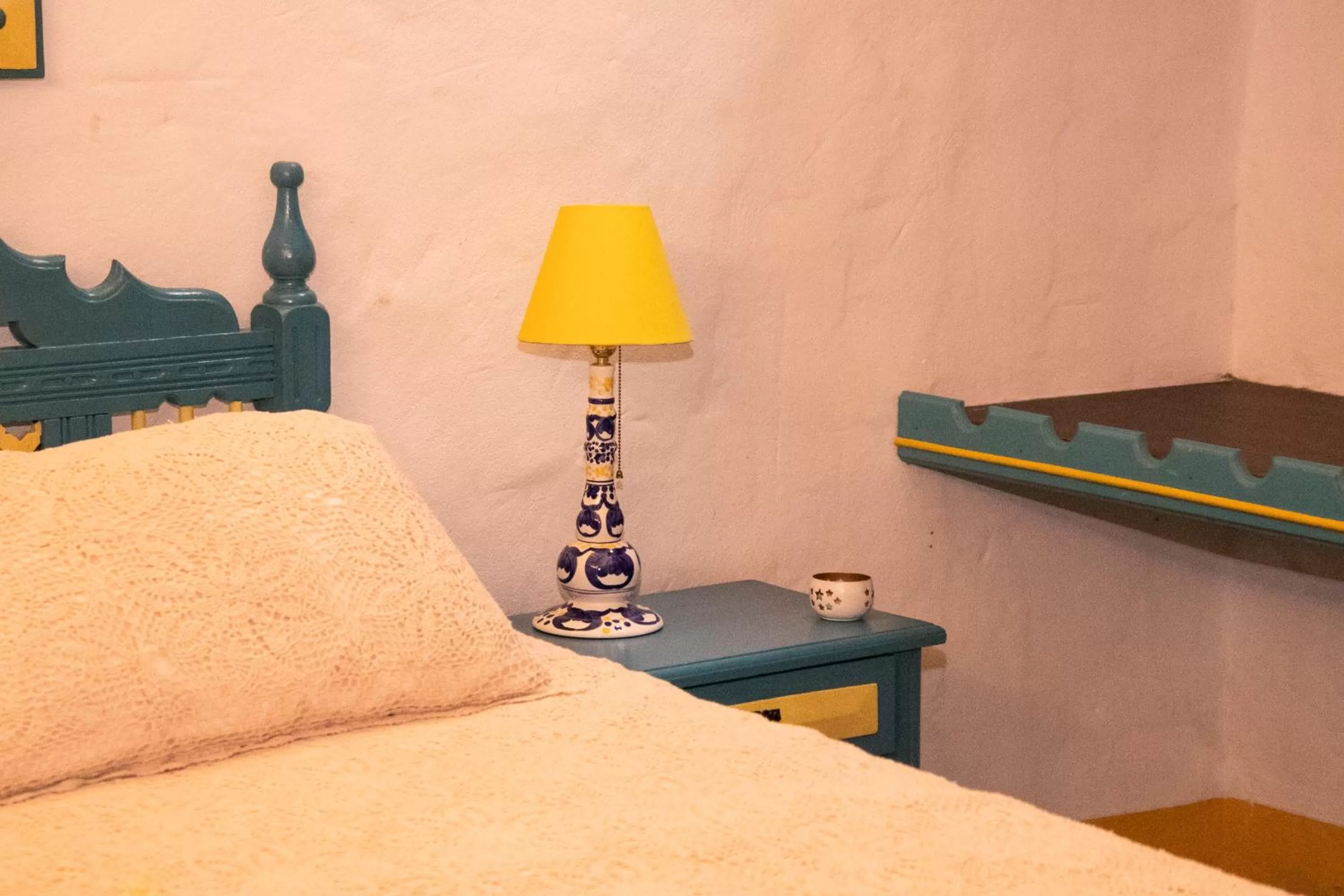 Bed in El Despertar Hotel