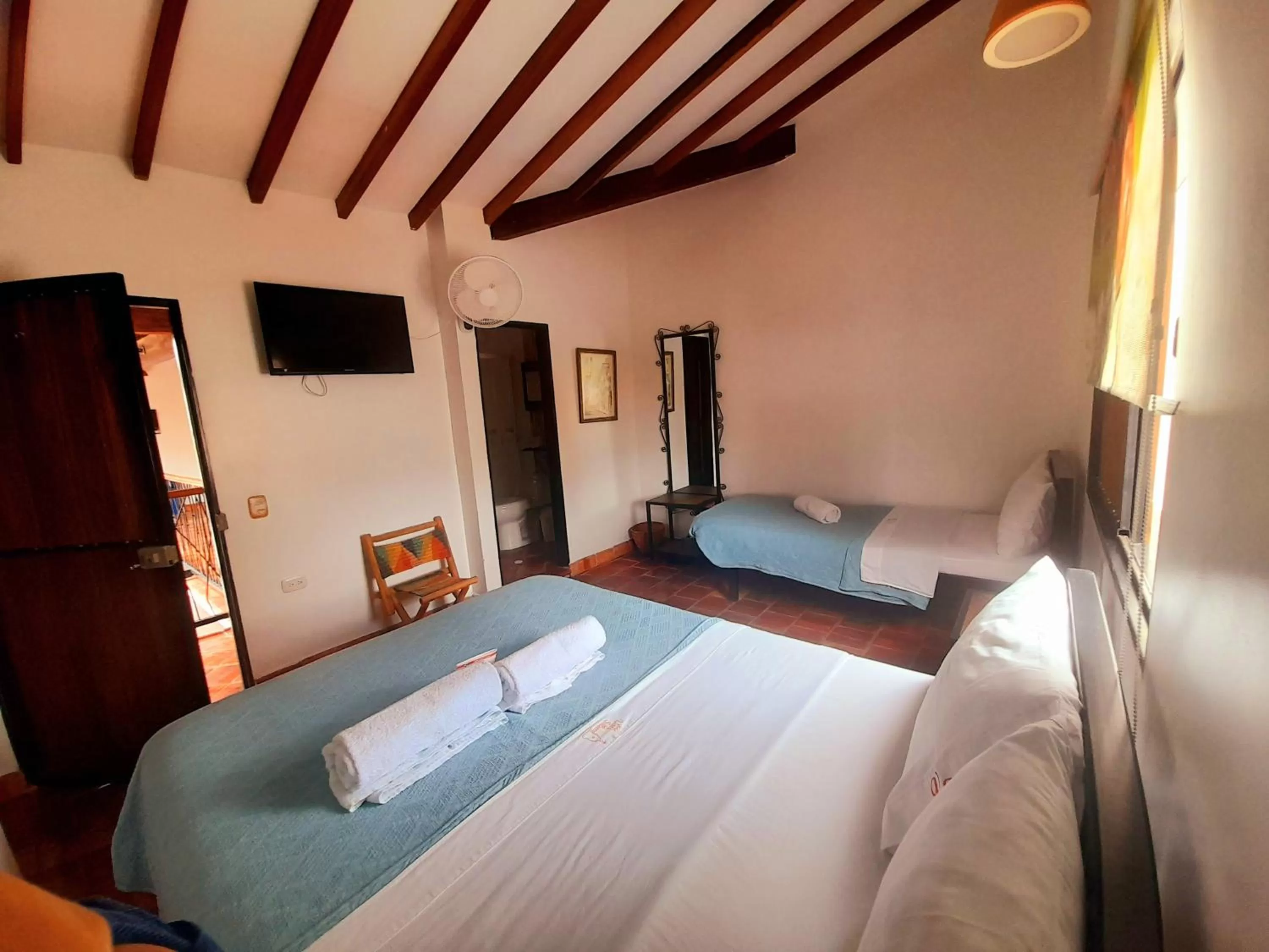 Photo of the whole room, Bed in Hotel Villa Del Socorro